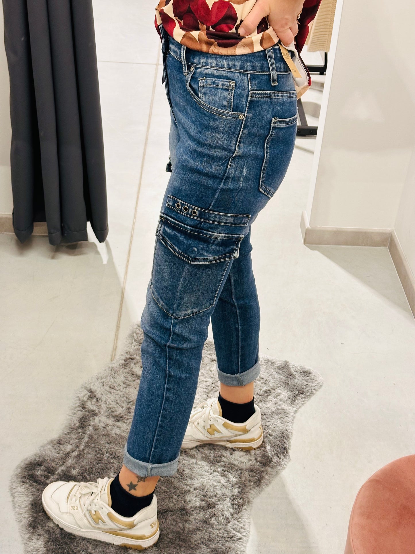 JEANS SKINNY CARGO
