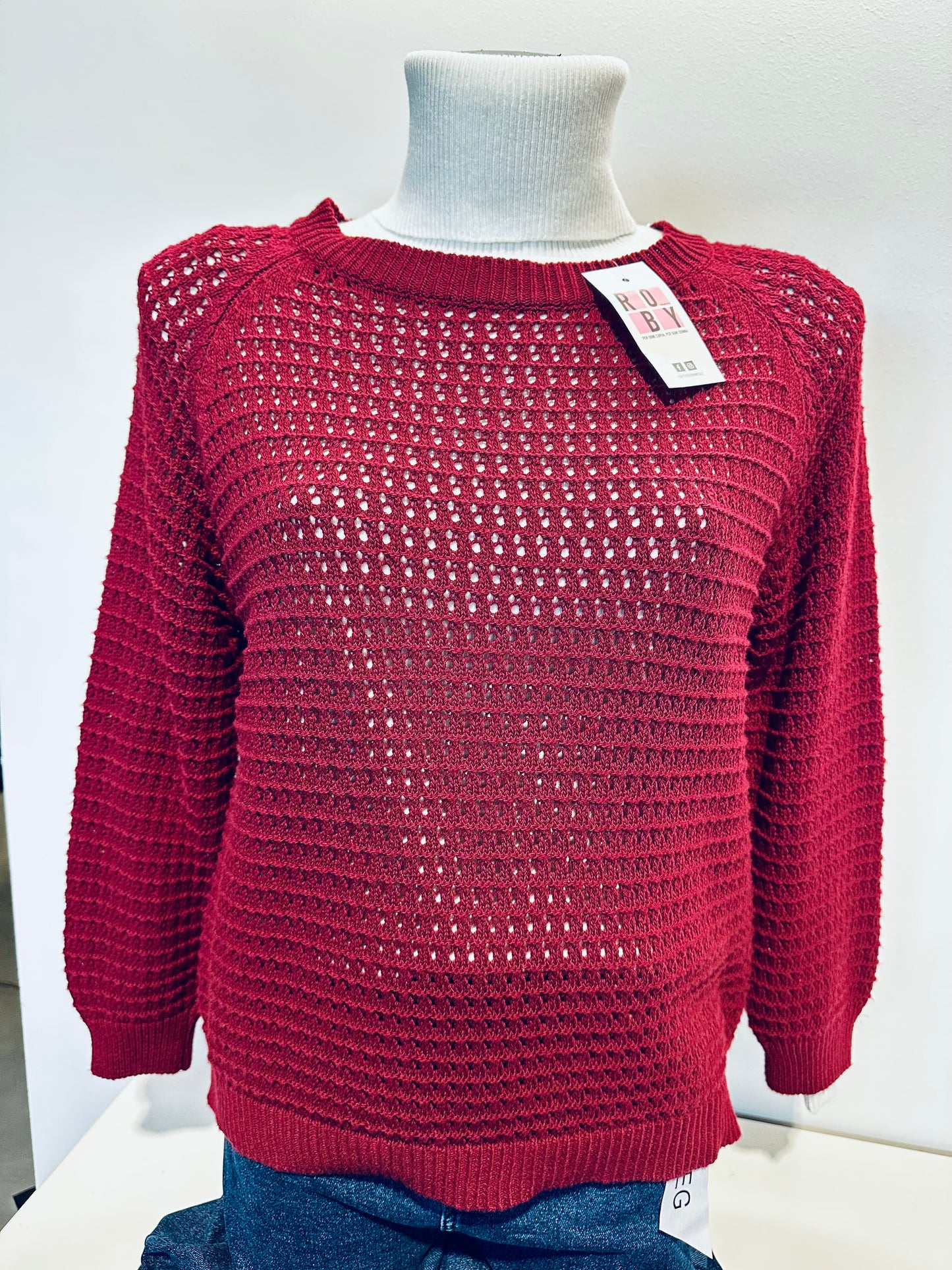 MAGLIONCINO TRAFORATO COTONE