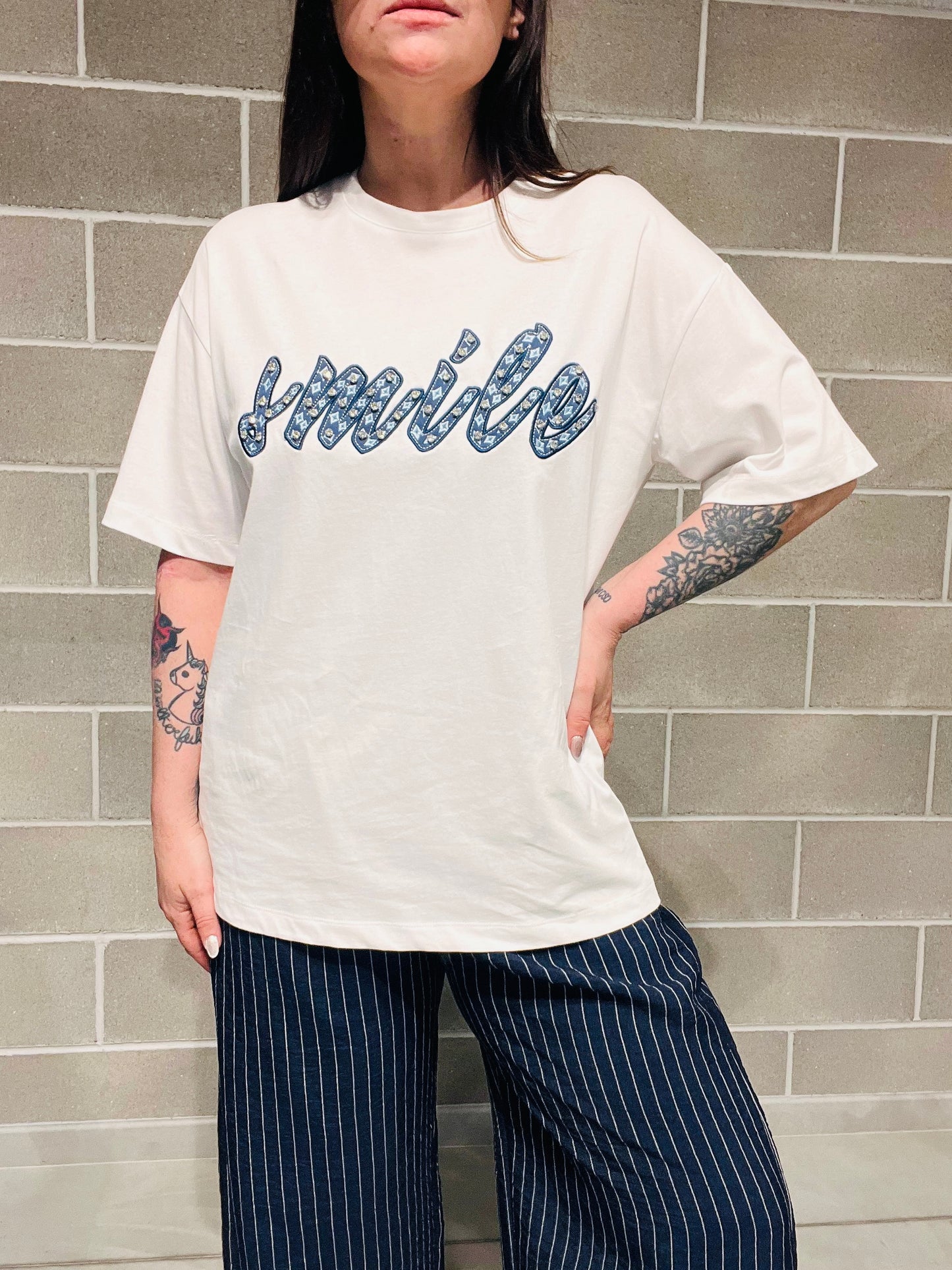 T-SHIRT SMILE BORCHIETTE “Civico1”