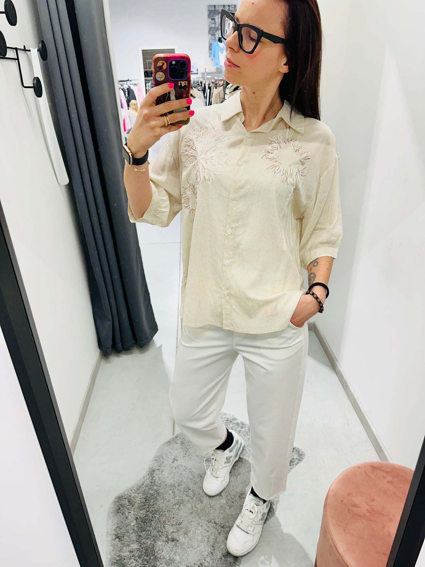 CAMICIA PAILLETTES “Civico1”