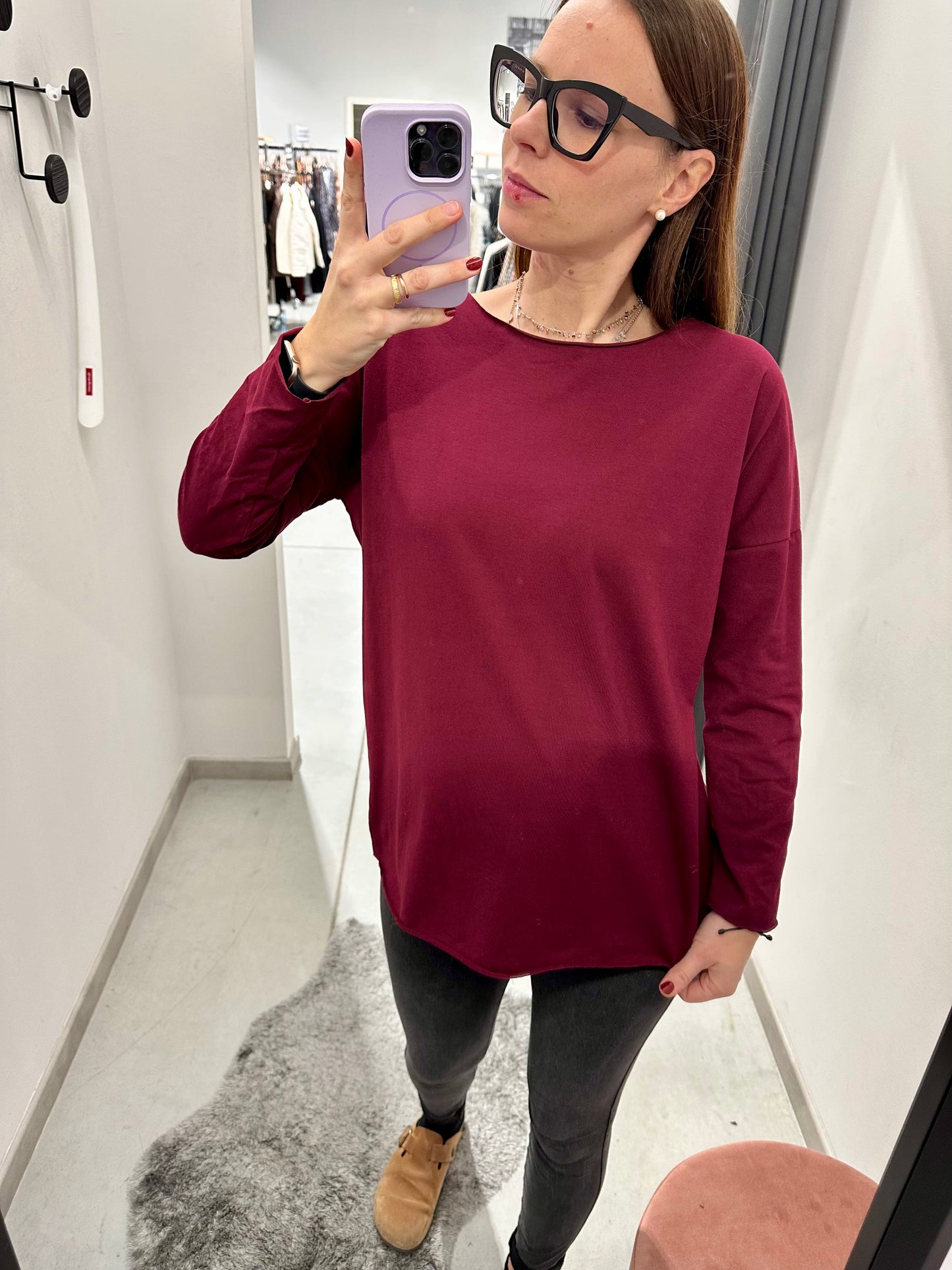 MAGLIETTA BASIC TAGLIO LASER CURVY