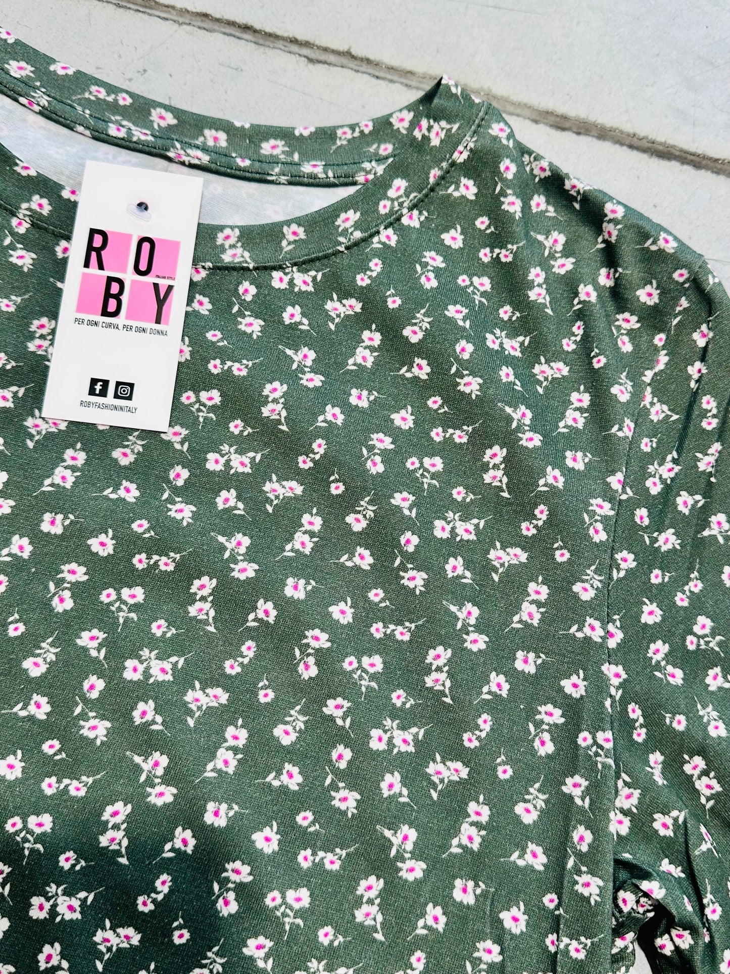 T-SHIRT FIORELLINI VIVI