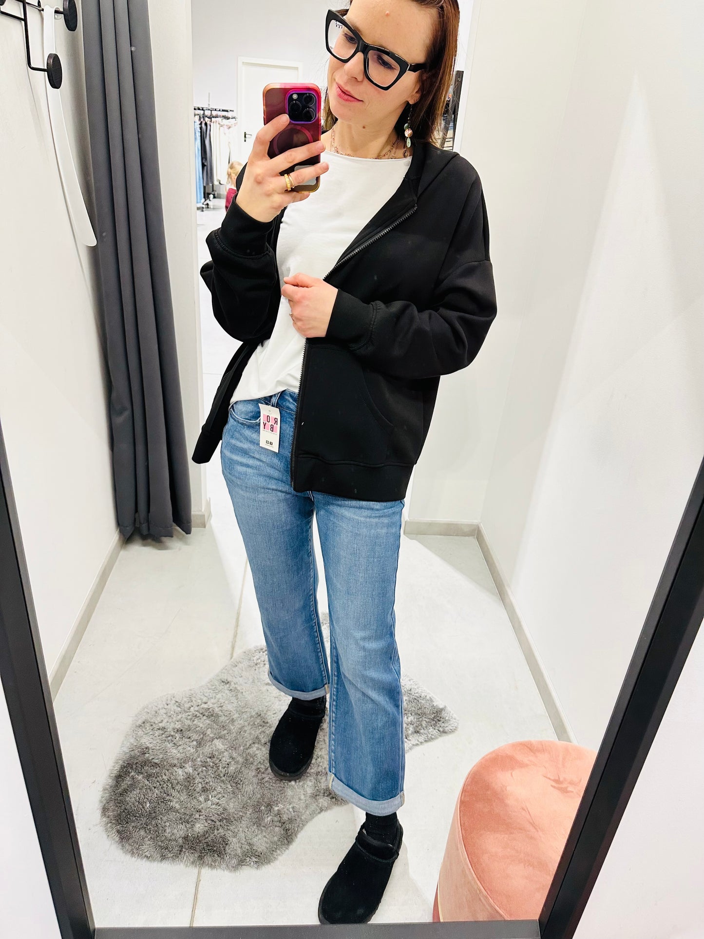 JEANS PALAZZO RISVOLTI MISS BONBON