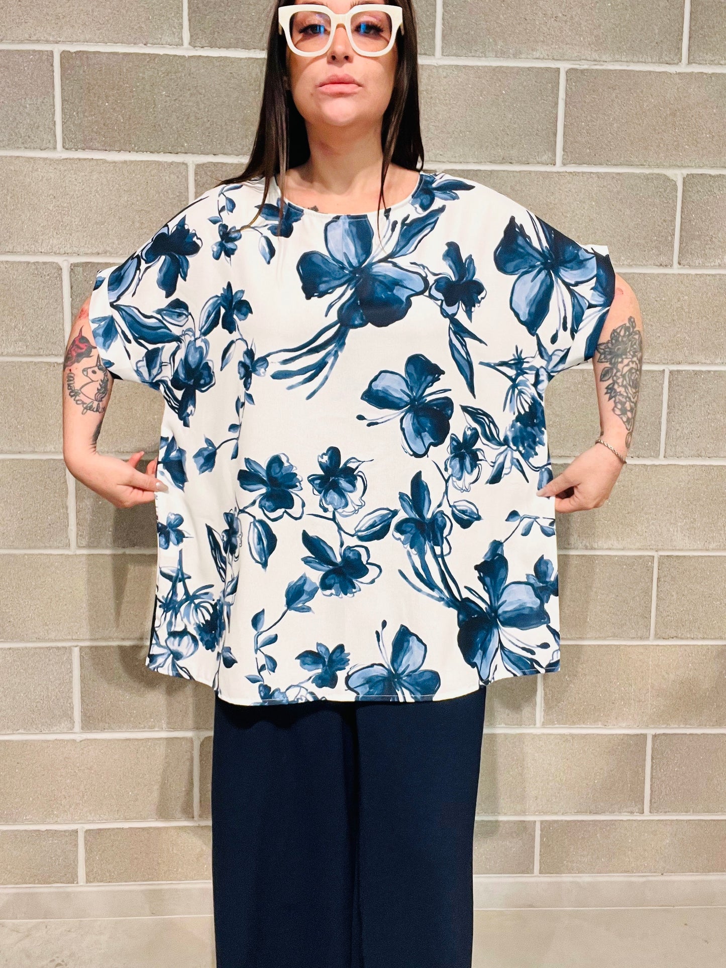 COMPLETO FLOREALE CURVY