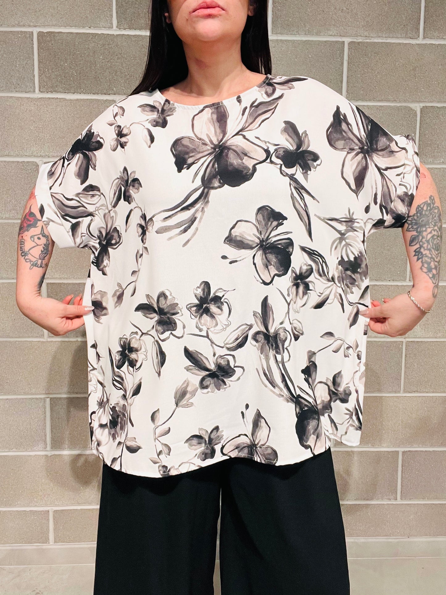 COMPLETO FLOREALE CURVY