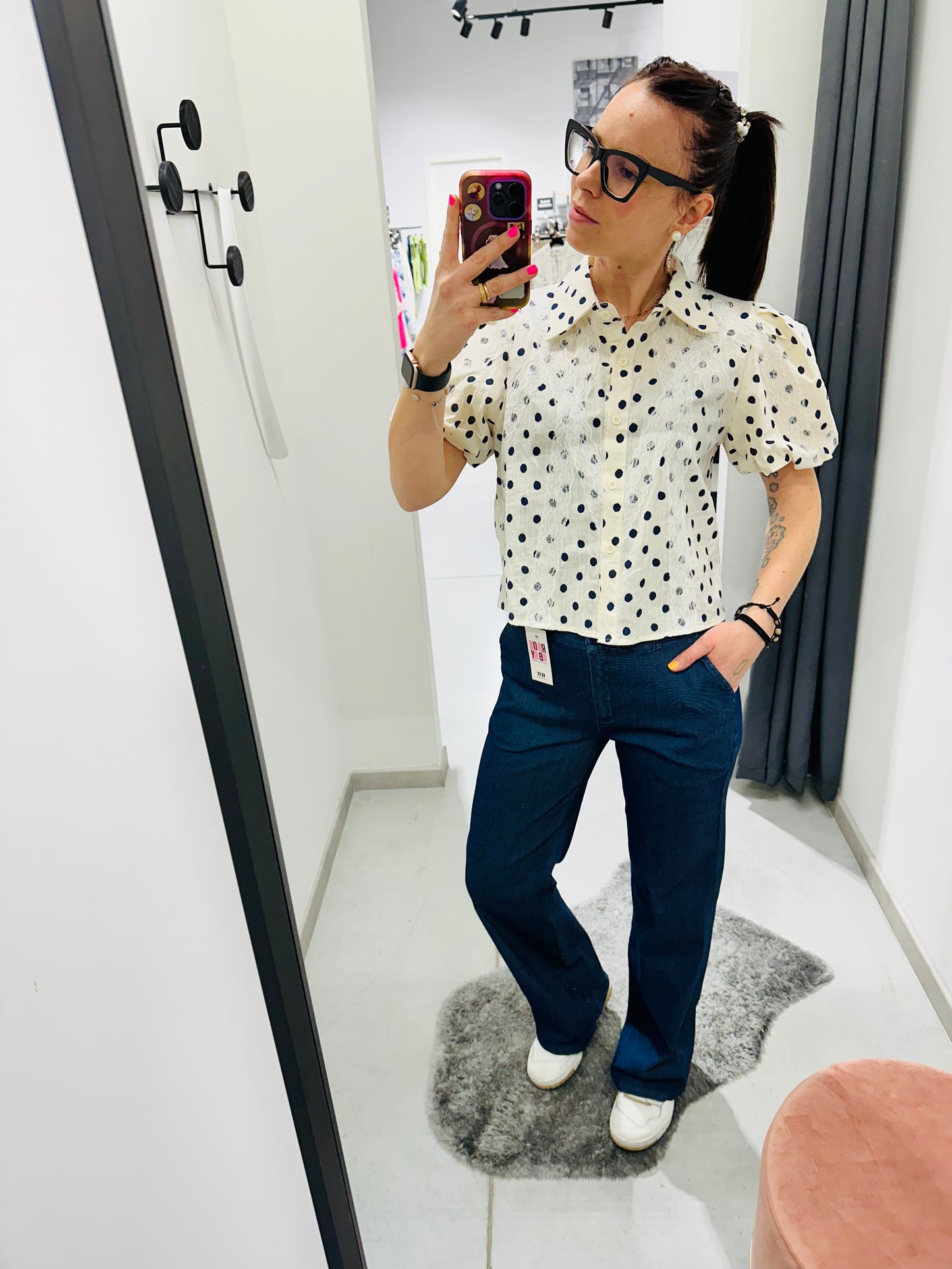 JEANS PALAZZO FLUIDO