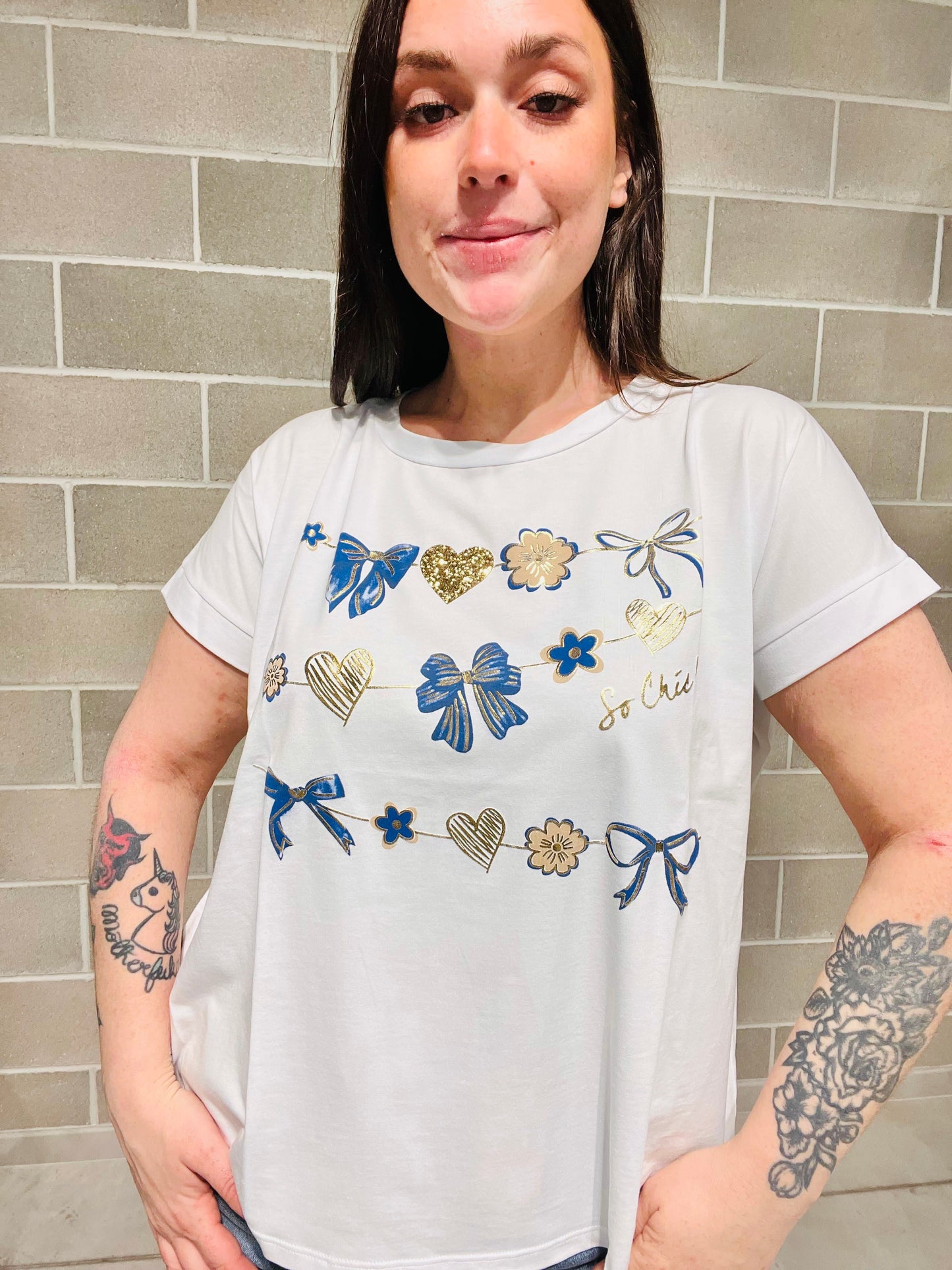 T-SHIRT CLARA FIOCCHI CURVY