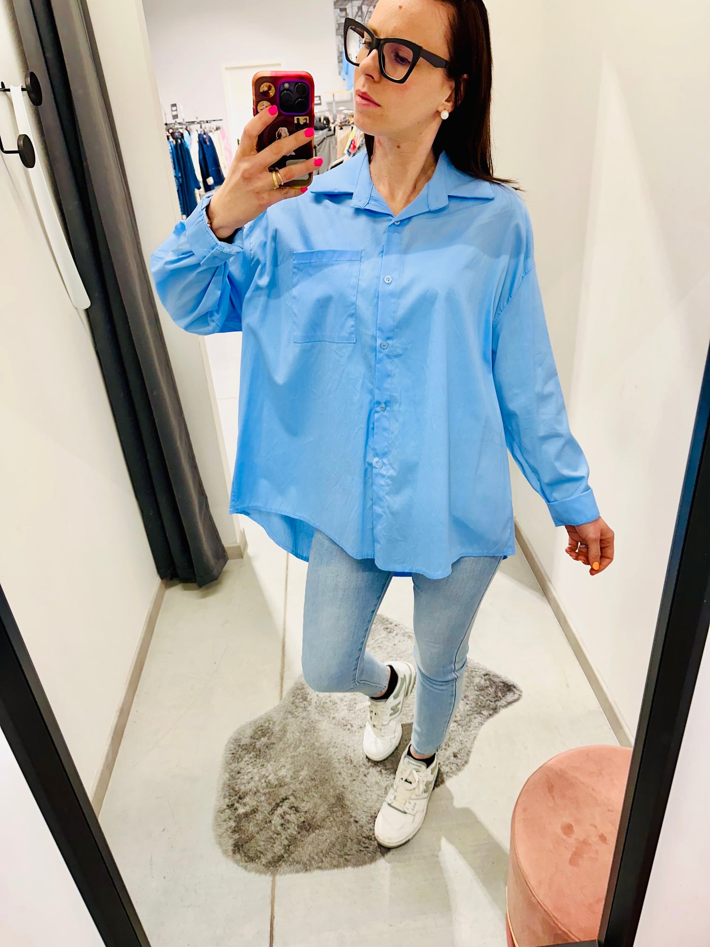 CAMICIA BASIC OVERSIZE CURVY