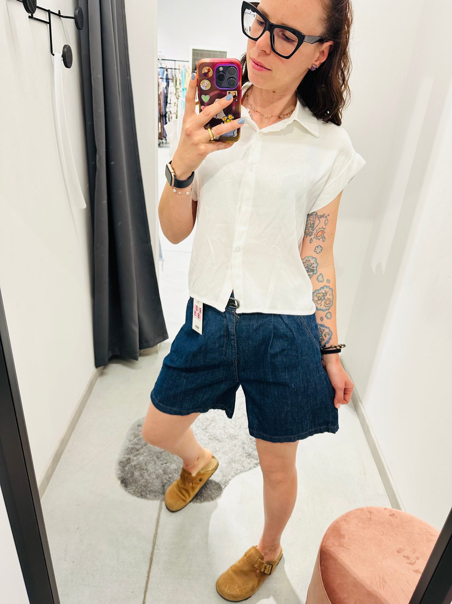 SHORT MORBIDI JEANS