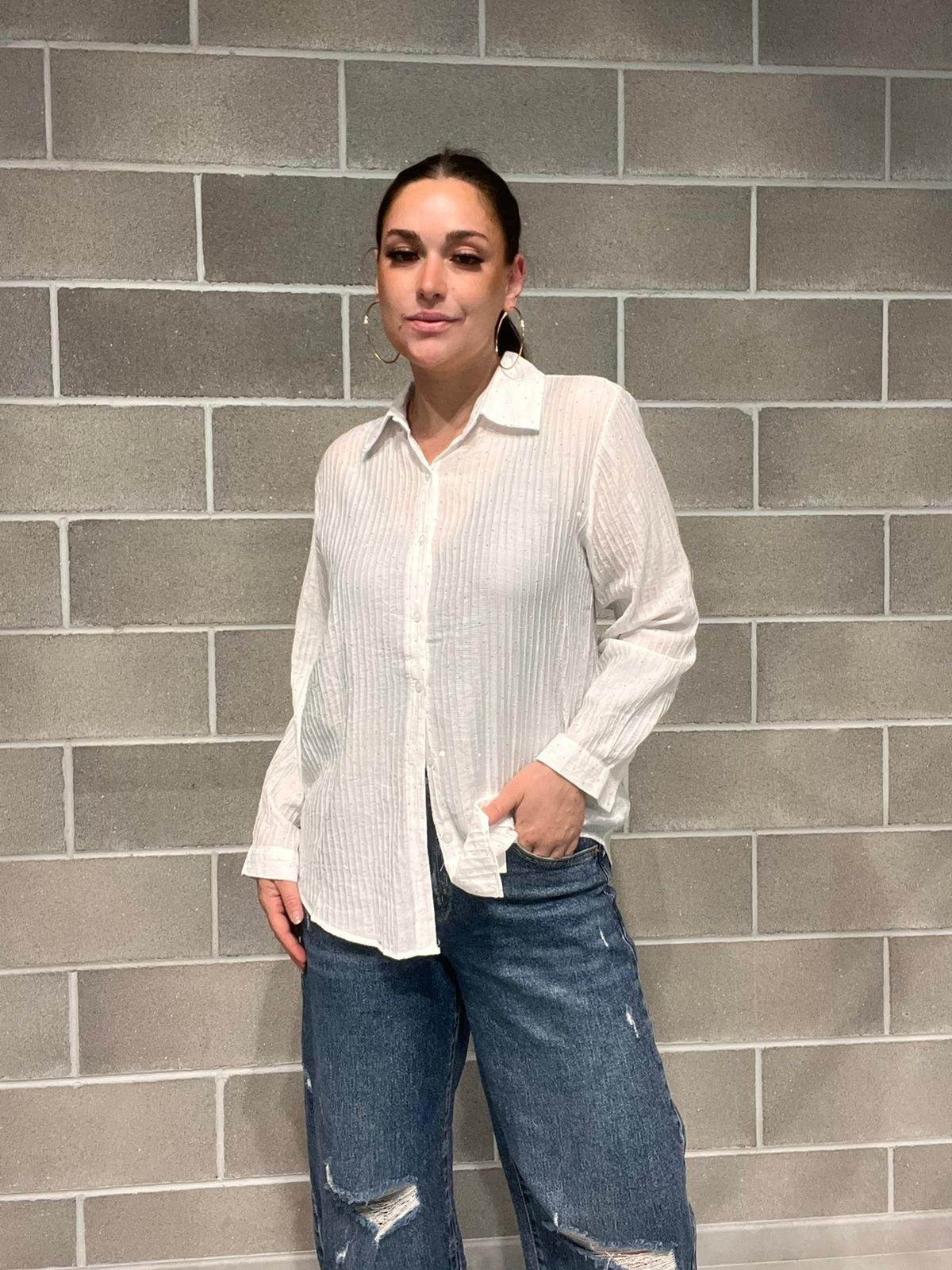 CAMICIA DIAMANTE BRILLANTINI
