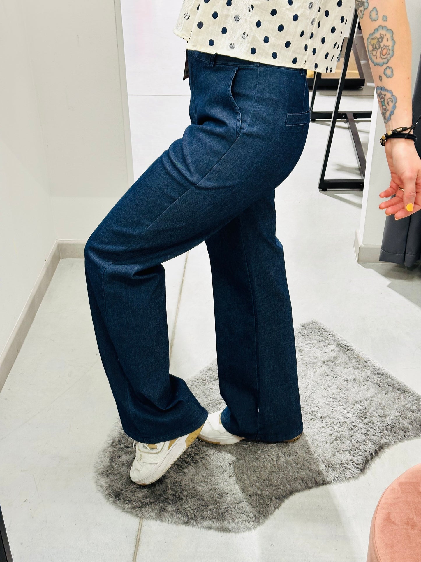 JEANS PALAZZO FLUIDO