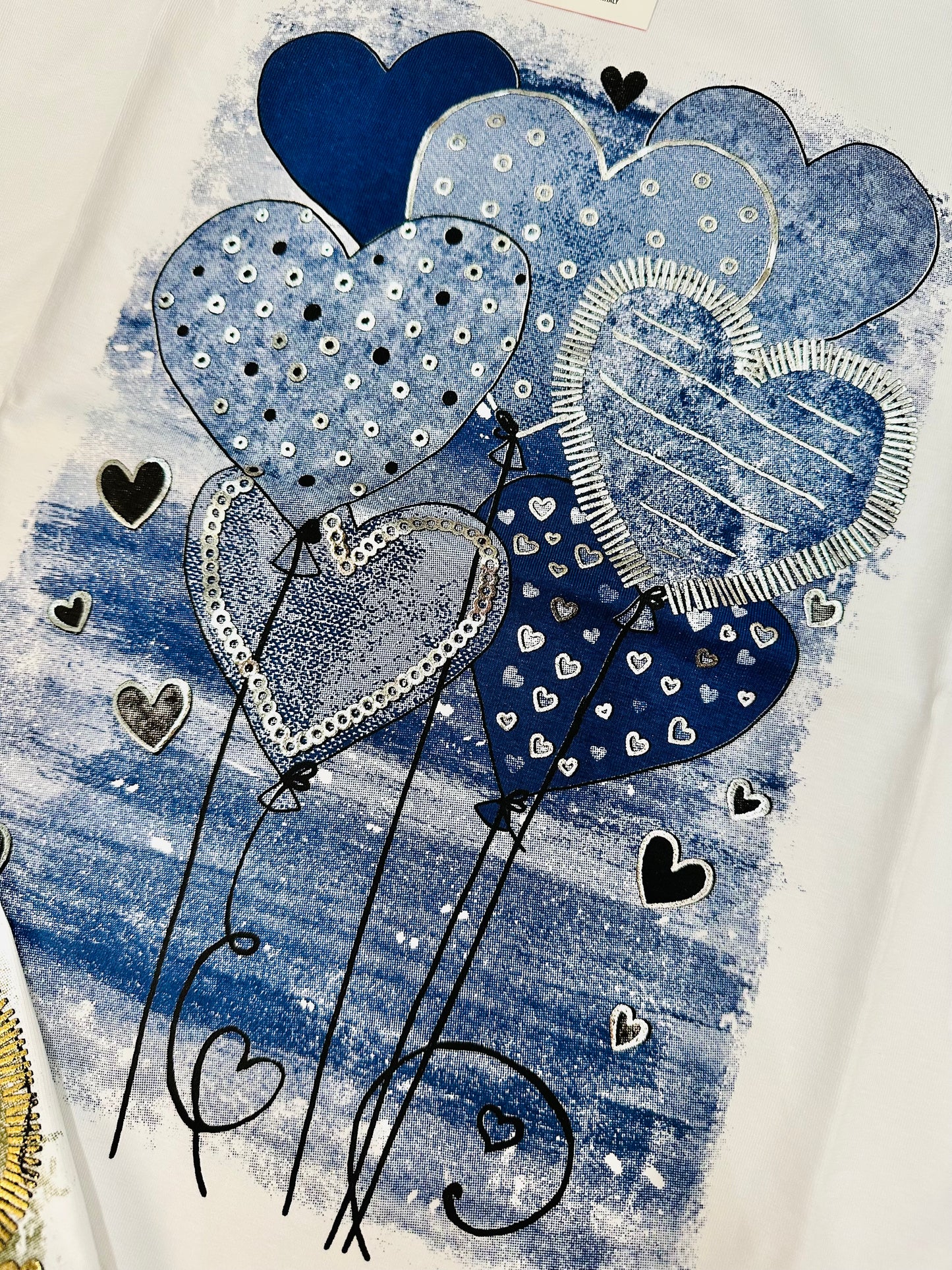 T-SHIRT ELLY PALLONCINI CUORI