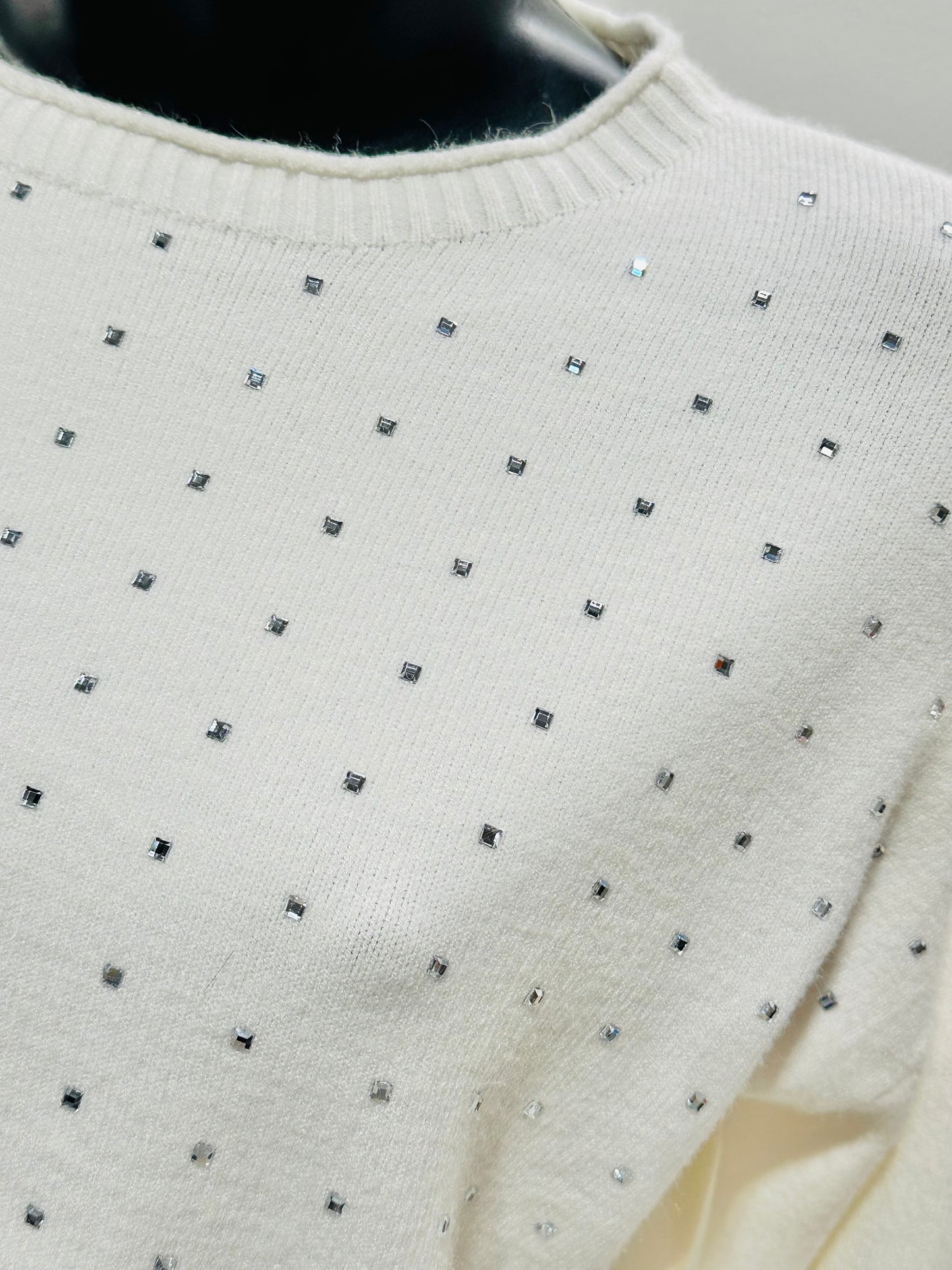 MAGLIONCINO CROP BRILLANTINI