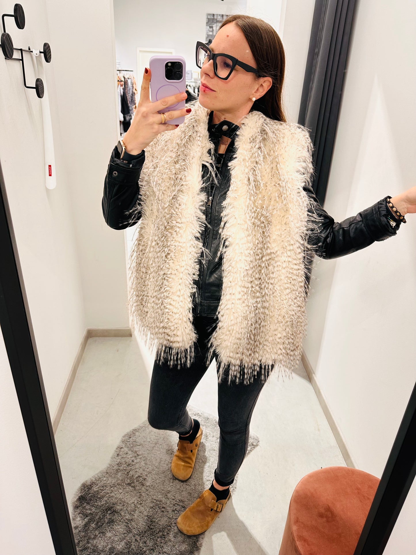 GILET ECO PELLICCIA