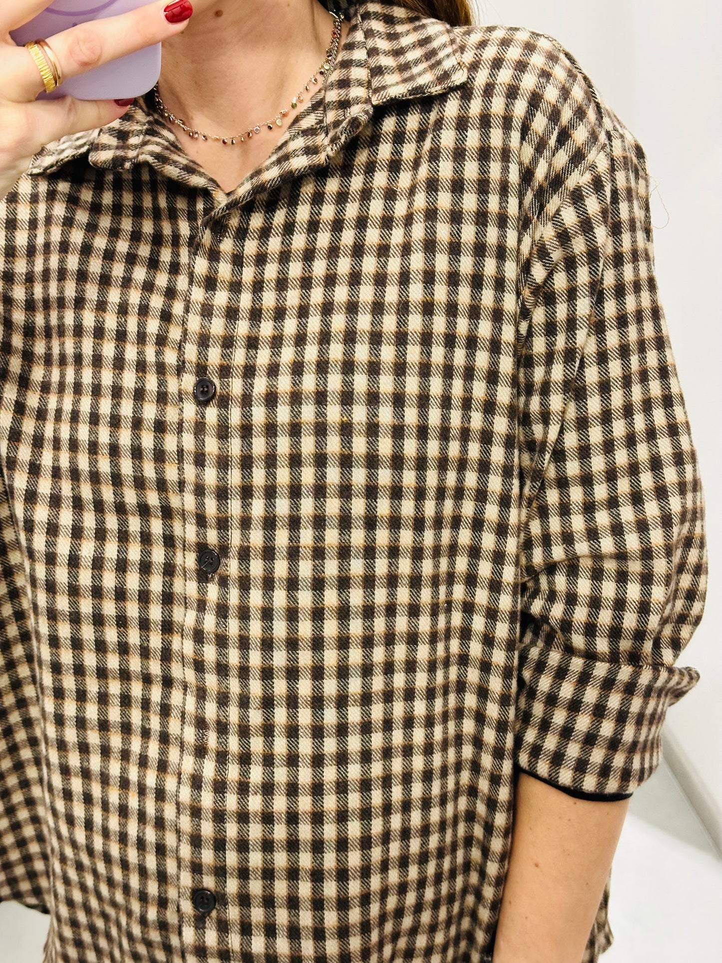 CAMICIA QUADRI FLANELLA