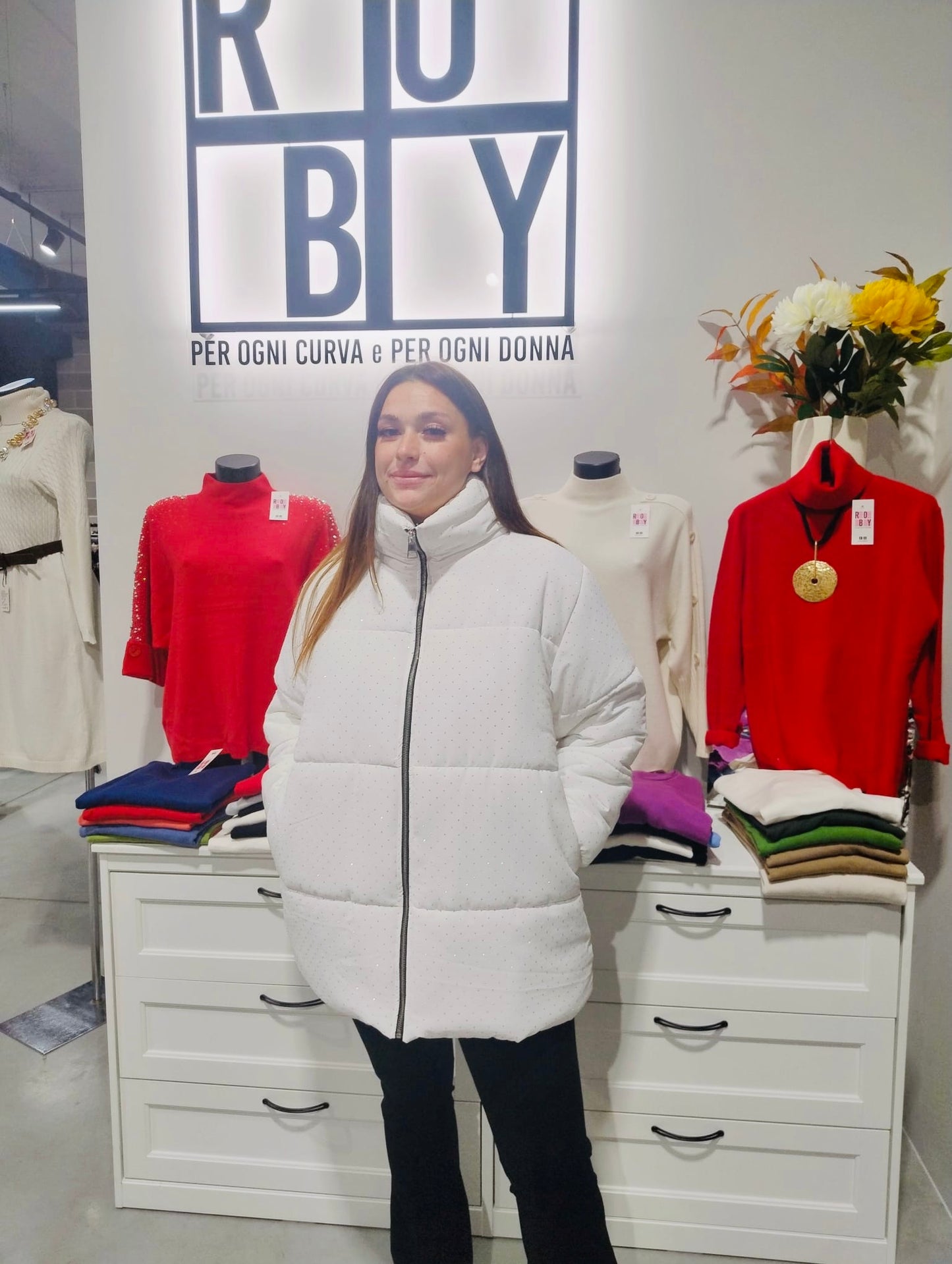 ECO PIUMINO BRILLANTINI CURVY