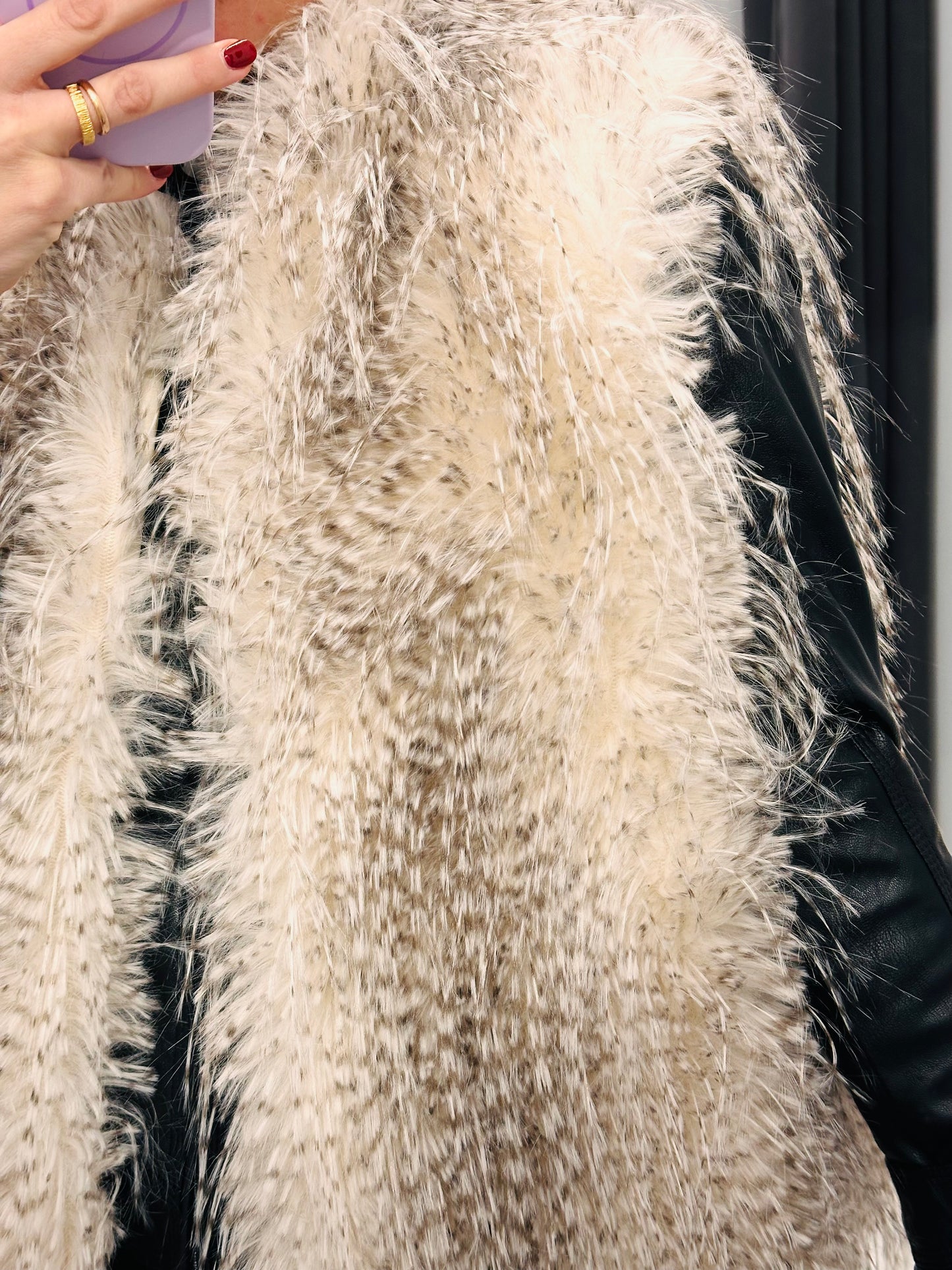 GILET ECO PELLICCIA