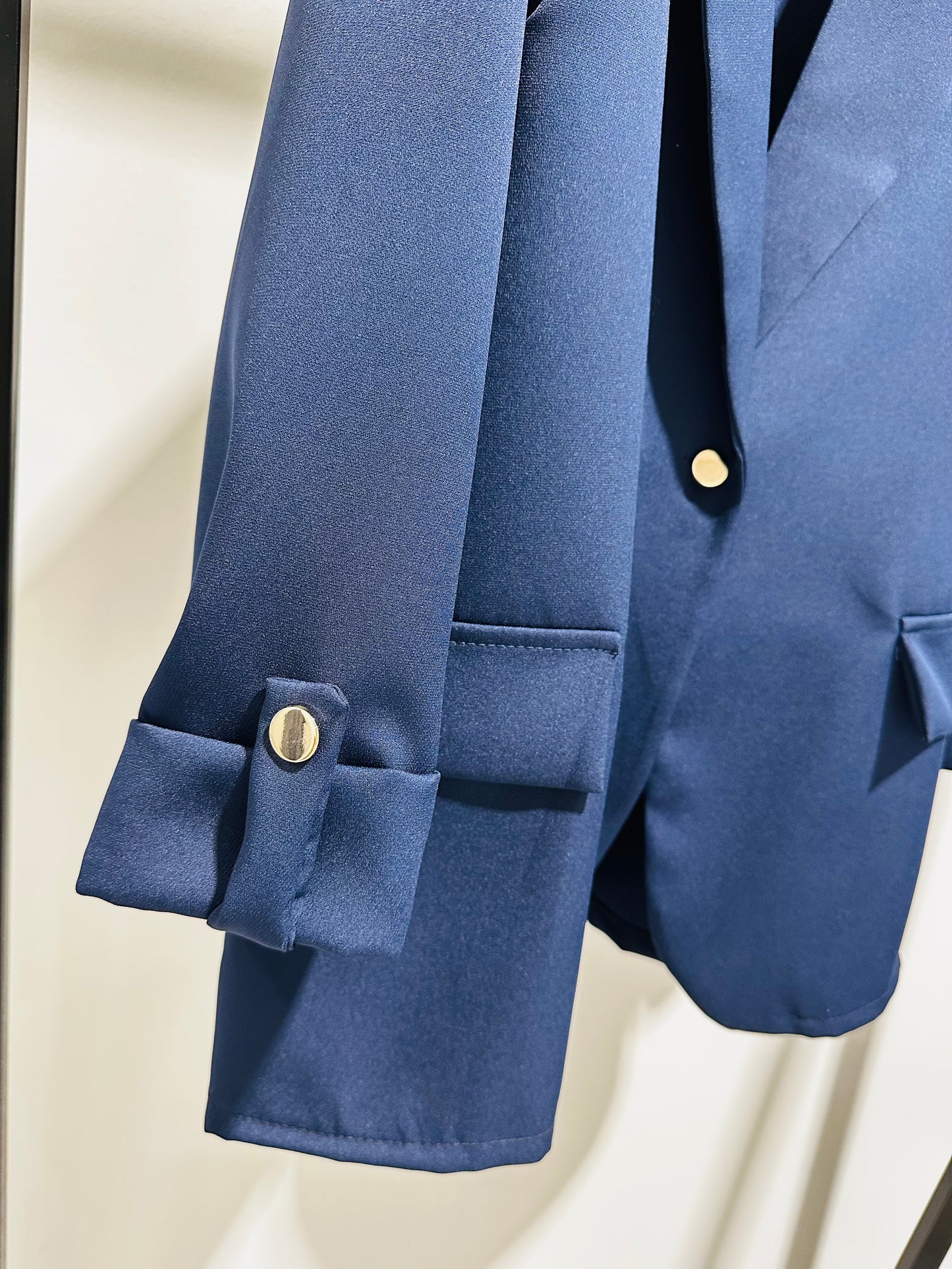 GIACCA BOTTONE GIOIELLO CURVY