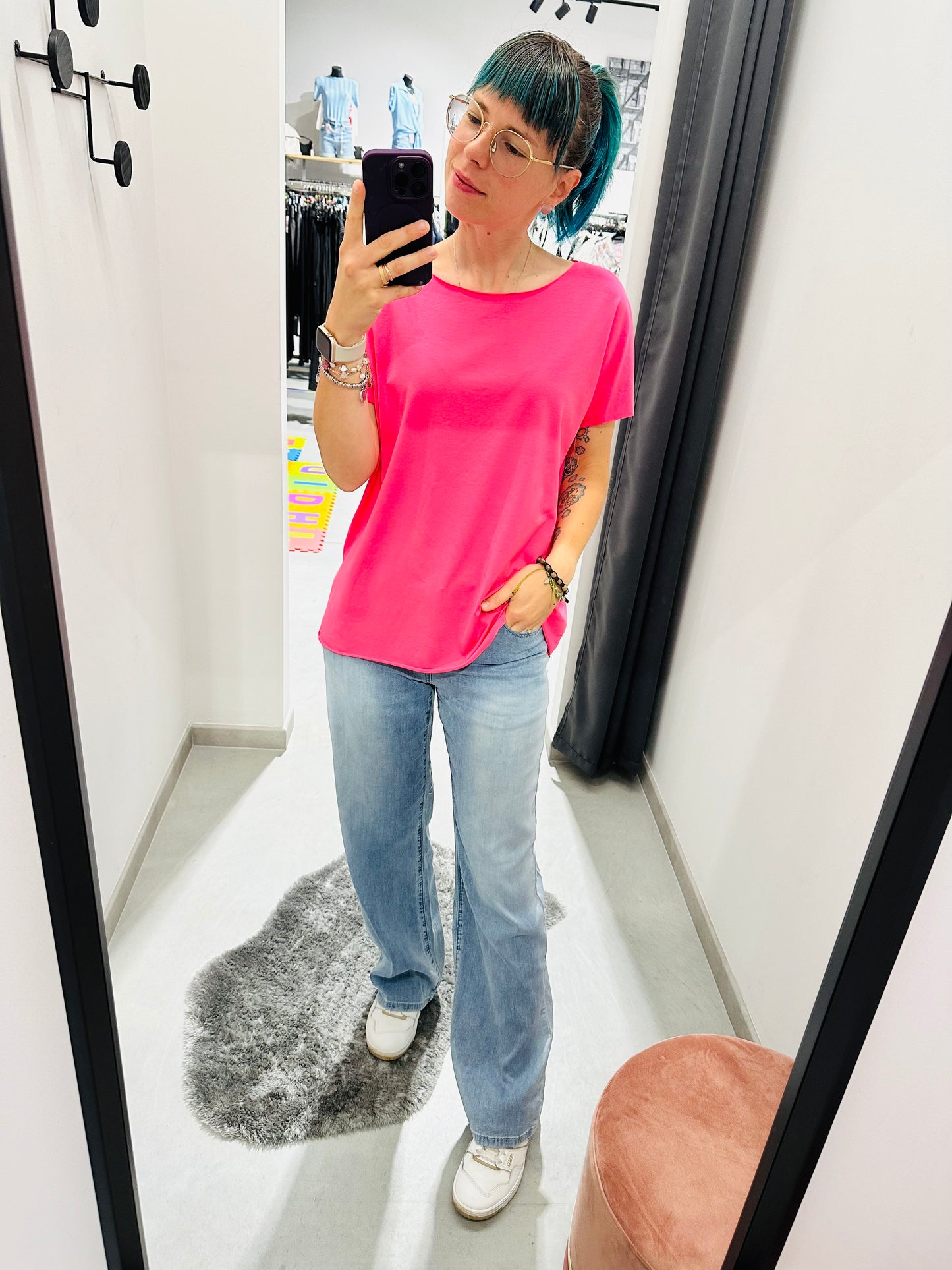 T-SHIRT BASIC LASER CURVY