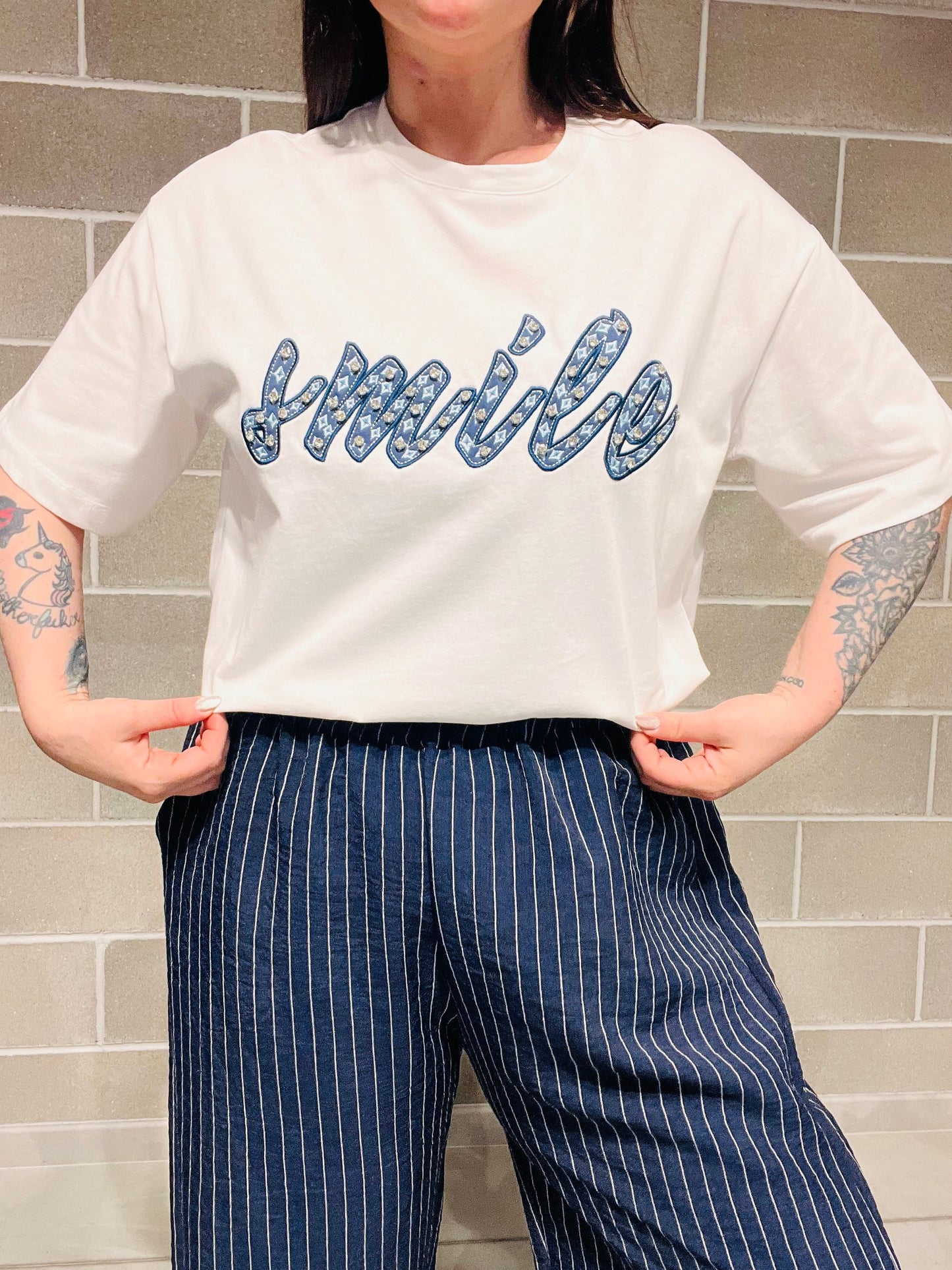 T-SHIRT SMILE BORCHIETTE “Civico1”