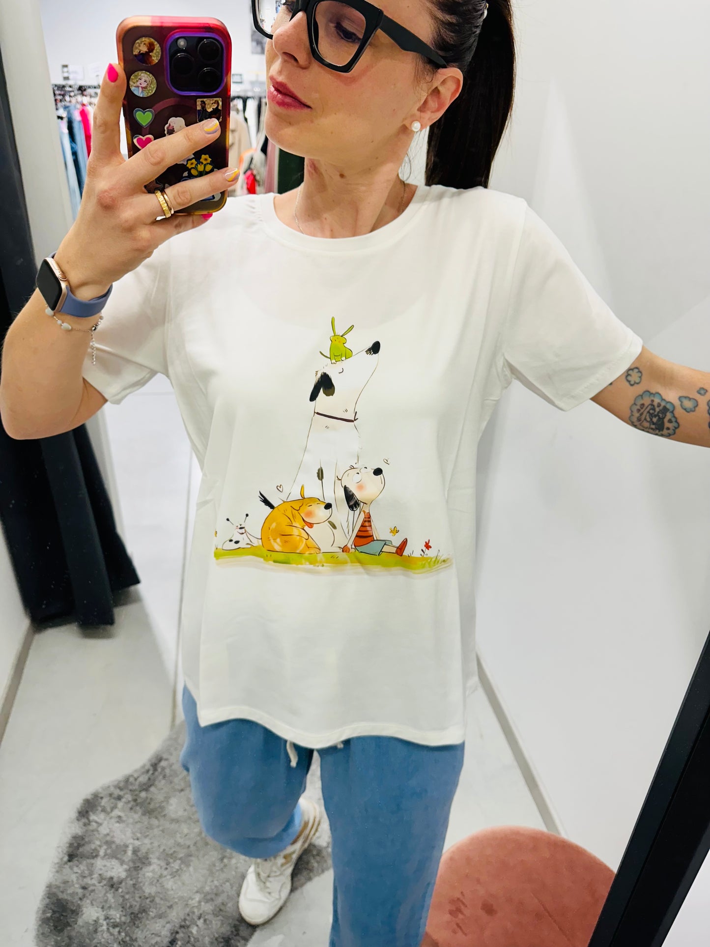 T-SHIRT ANIMALI “Civico1”