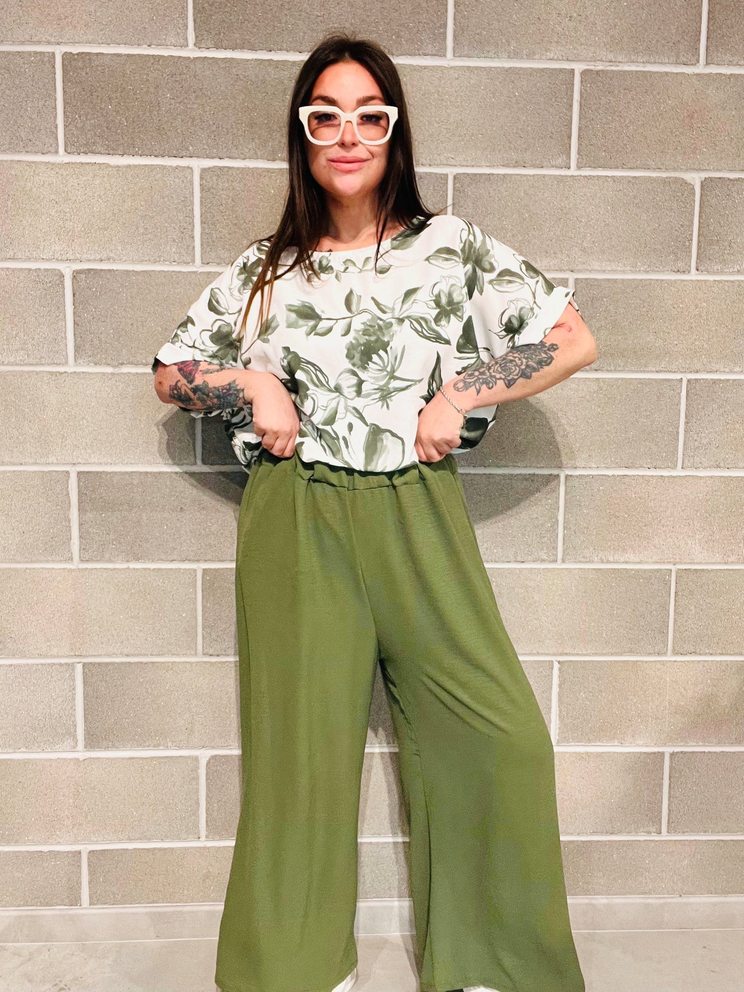 COMPLETO FLOREALE CURVY