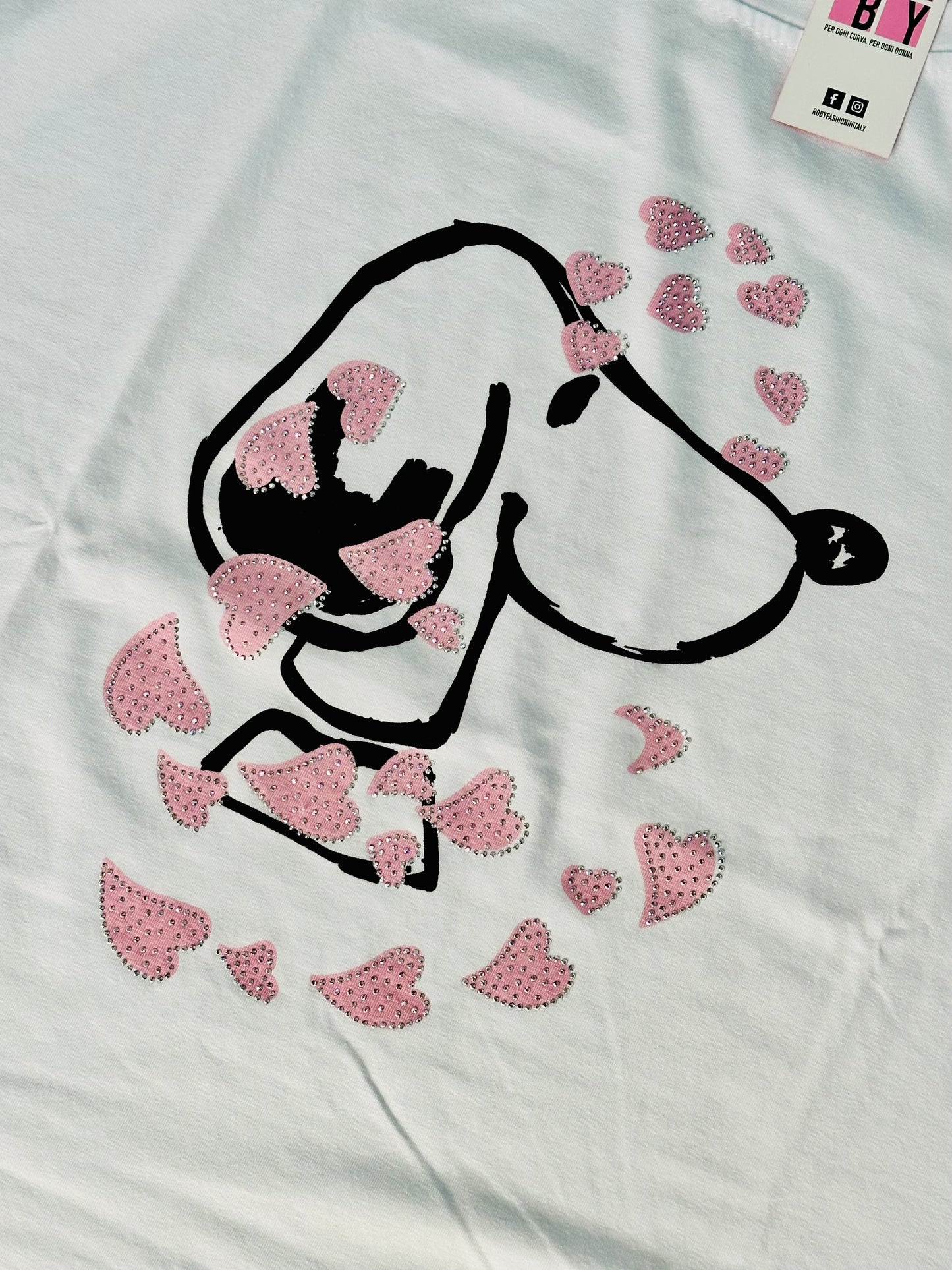 T-SHIRT LUDO SNOOPY CURVY