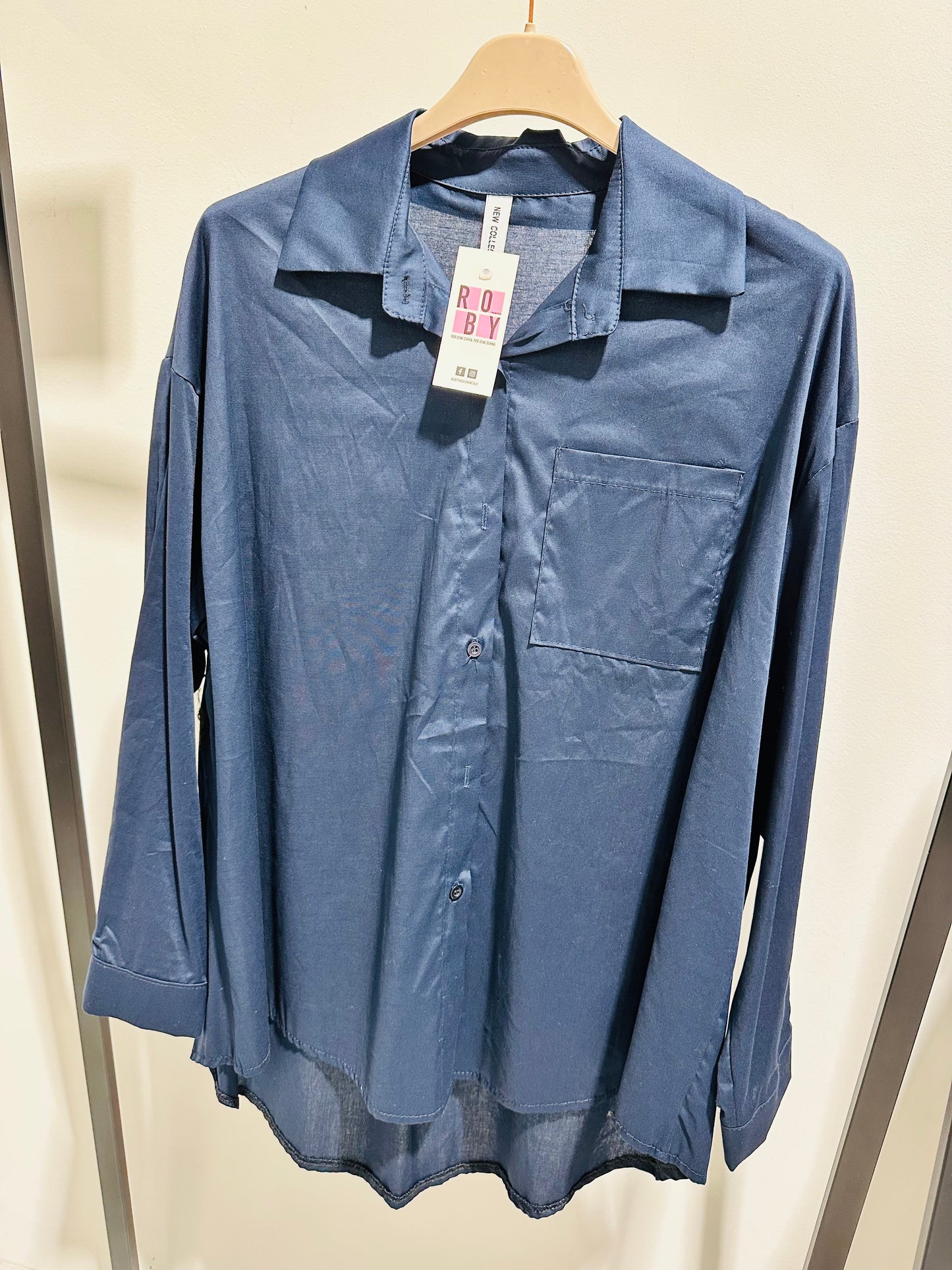 CAMICIA BASIC OVERSIZE CURVY