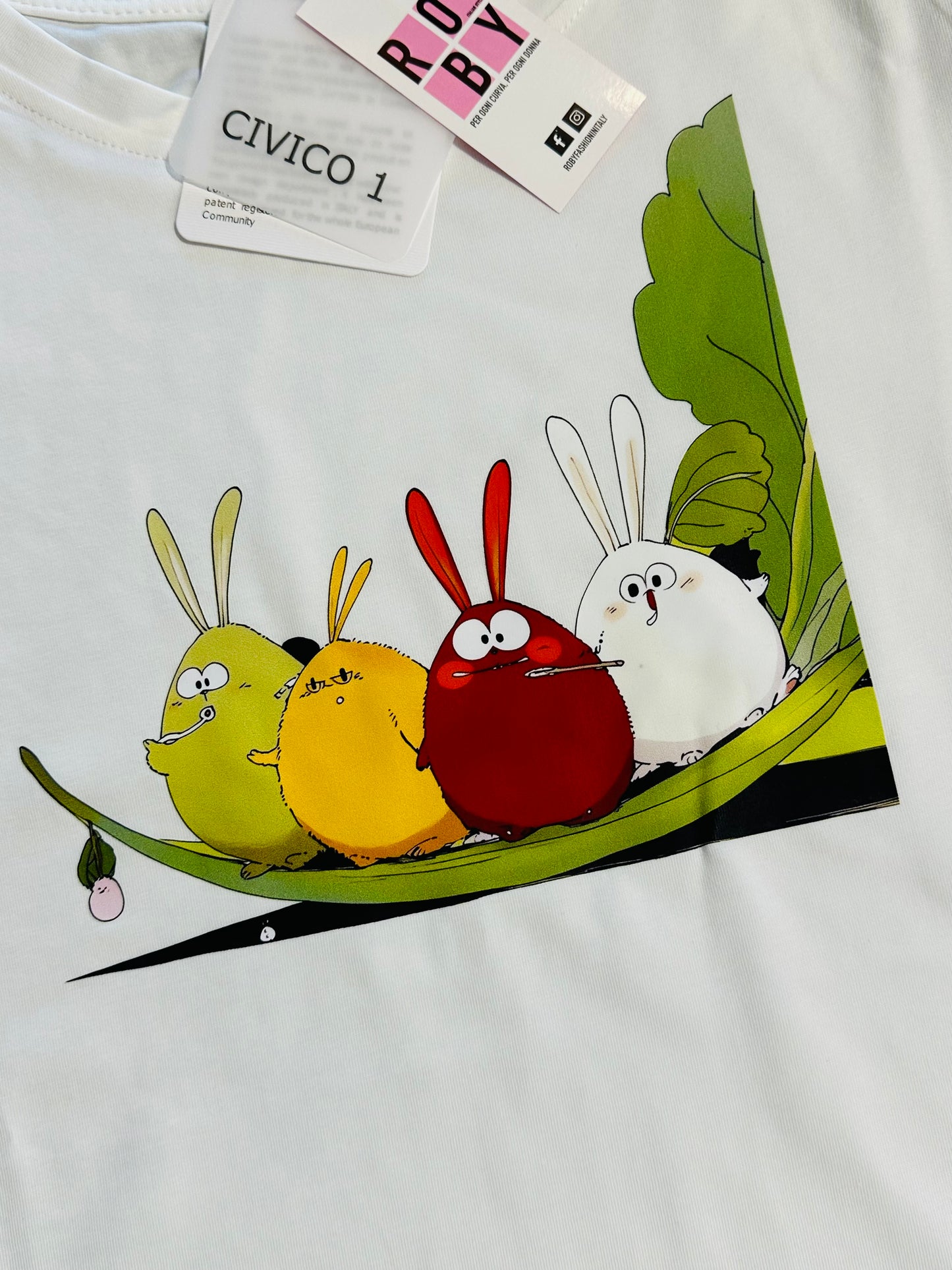 T-SHIRT ANIMALI “Civico1”