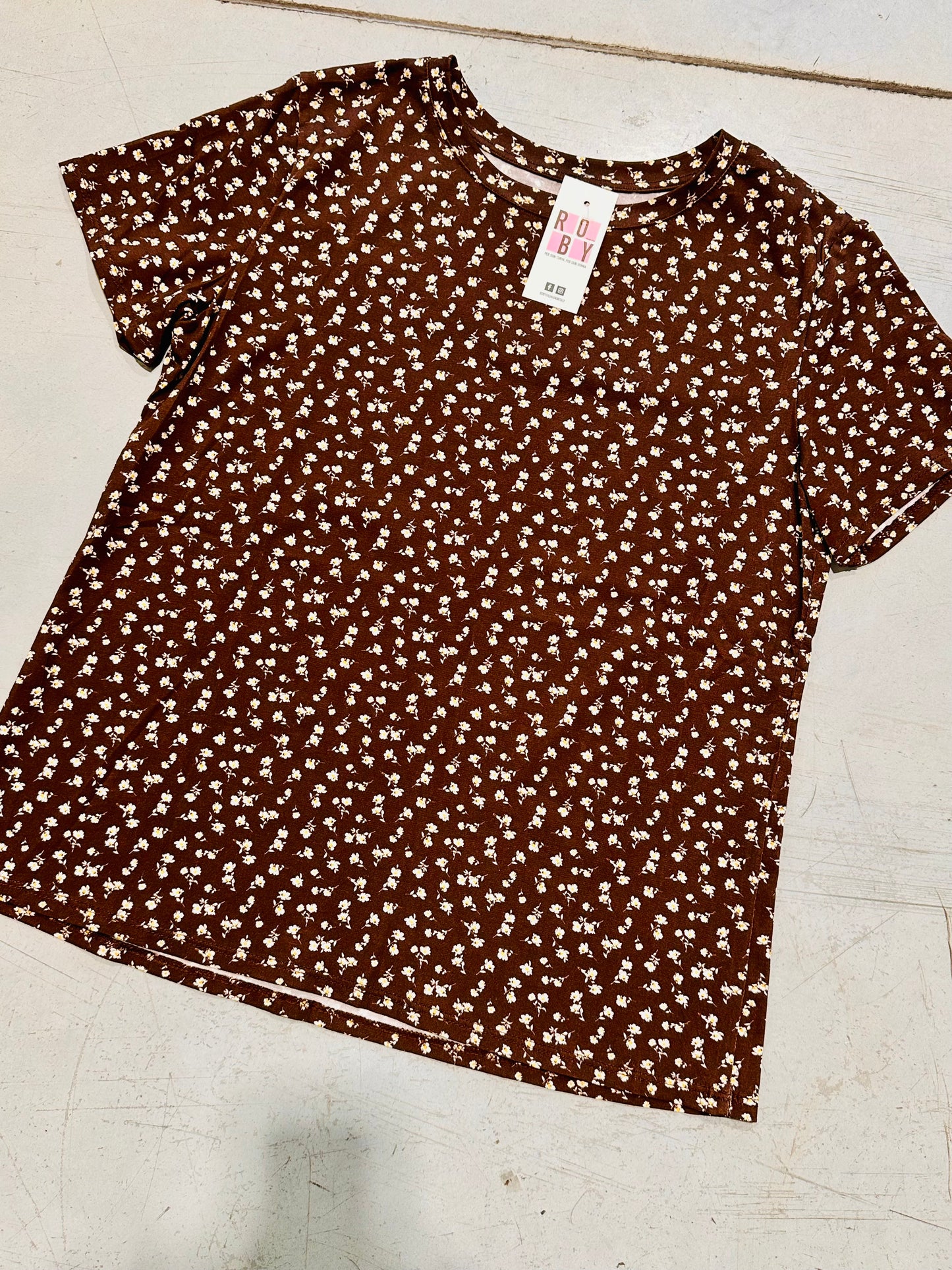 T-SHIRT FIORELLINI VIVI