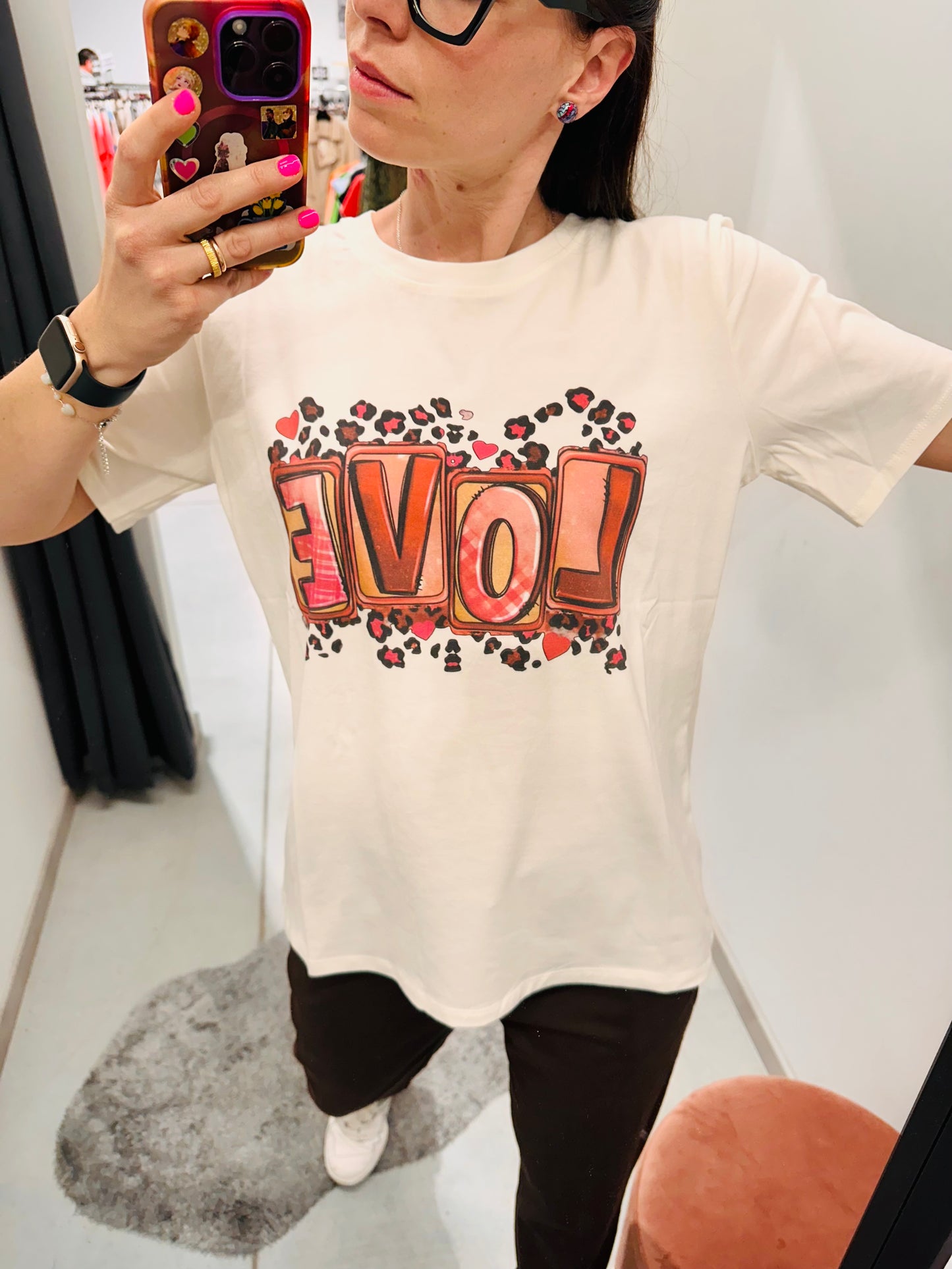 T-SHIRT LOVE ANIMALIER “Civico1”