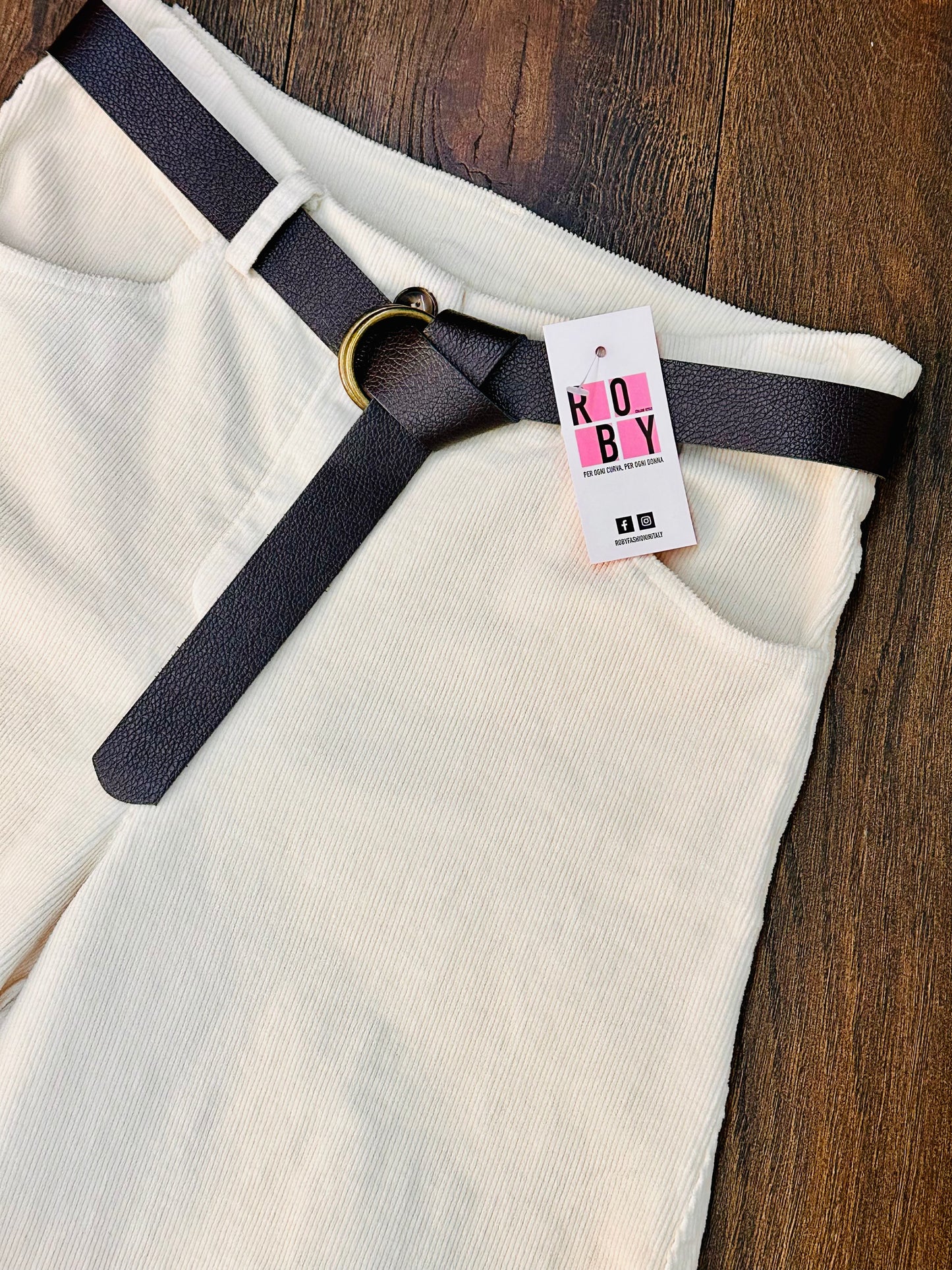 PANTALONI VELLUTO PALLONCINO