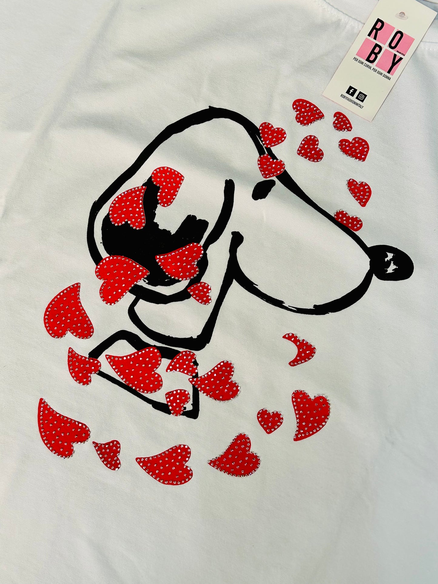 T-SHIRT LUDO SNOOPY CURVY