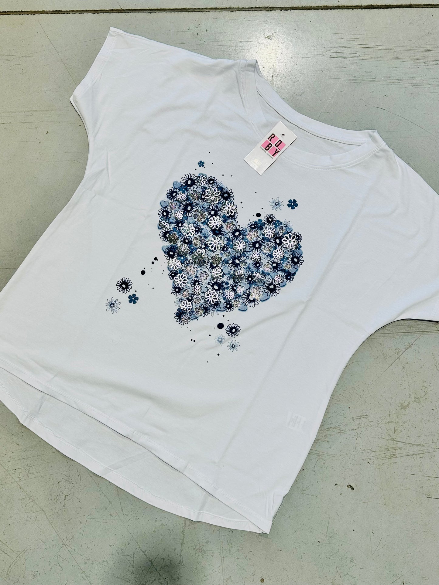 T-SHIRT LUDO CUORE CURVY