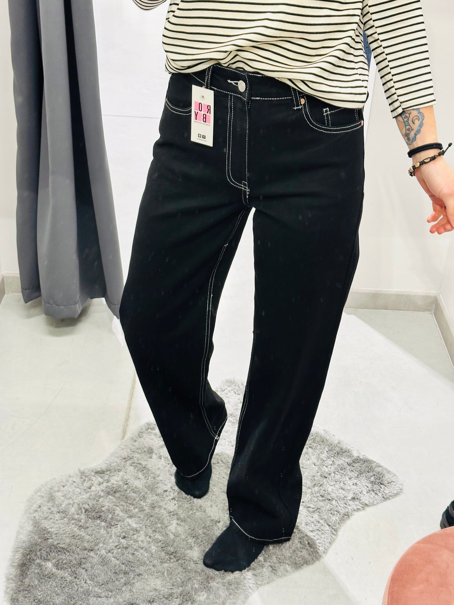 JEANS WIDE LEG MISS BONBON