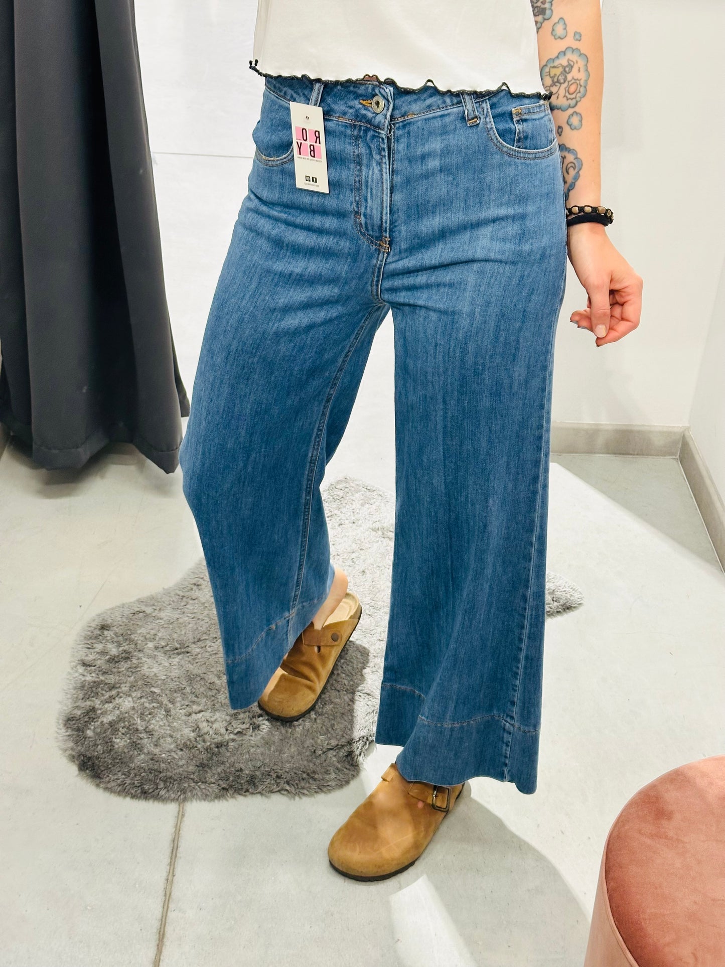 JEANS PALAZZO LEGGERI CHIARA