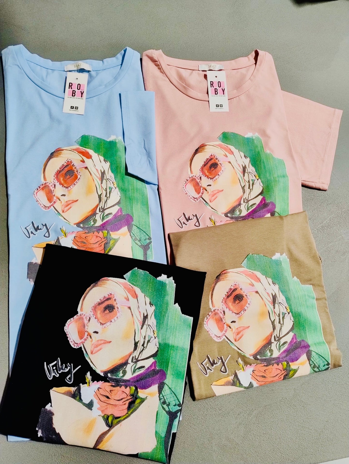T-SHIRT ANNA DONNA CURVY