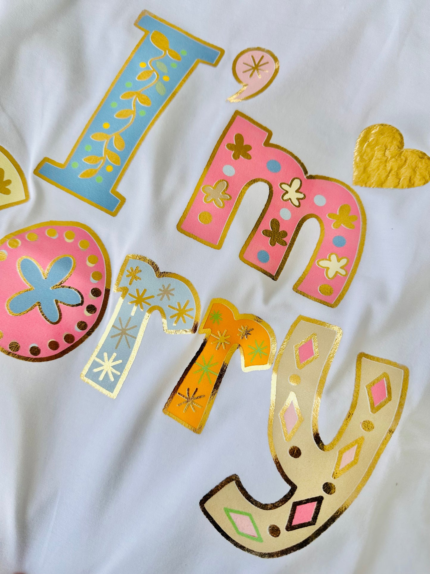 T-SHIRT MADDY “I’m Sorry”