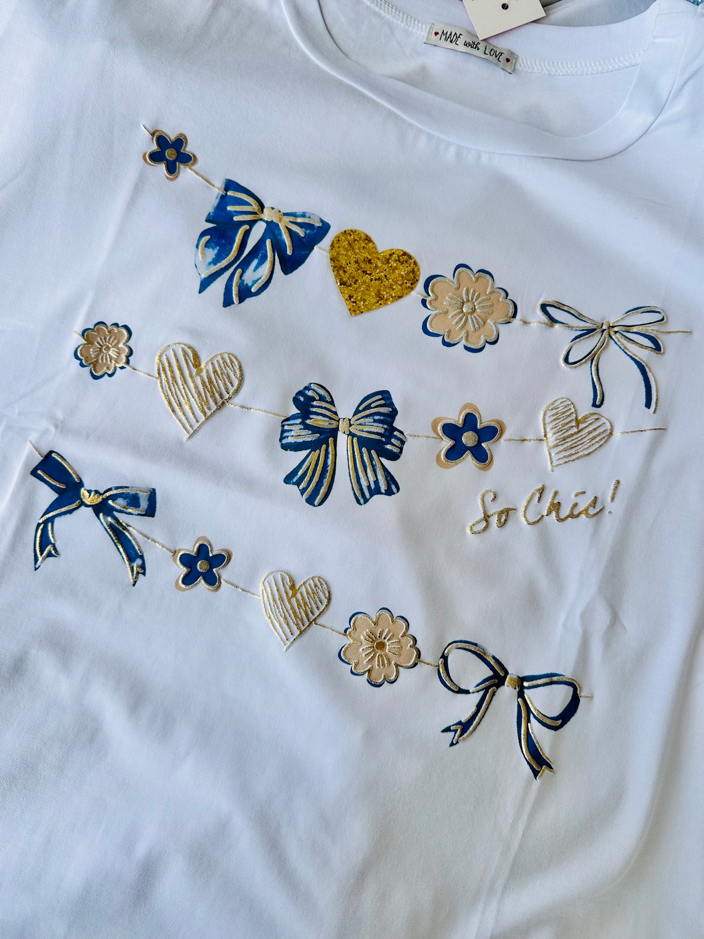 T-SHIRT CLARA FIOCCHI CURVY