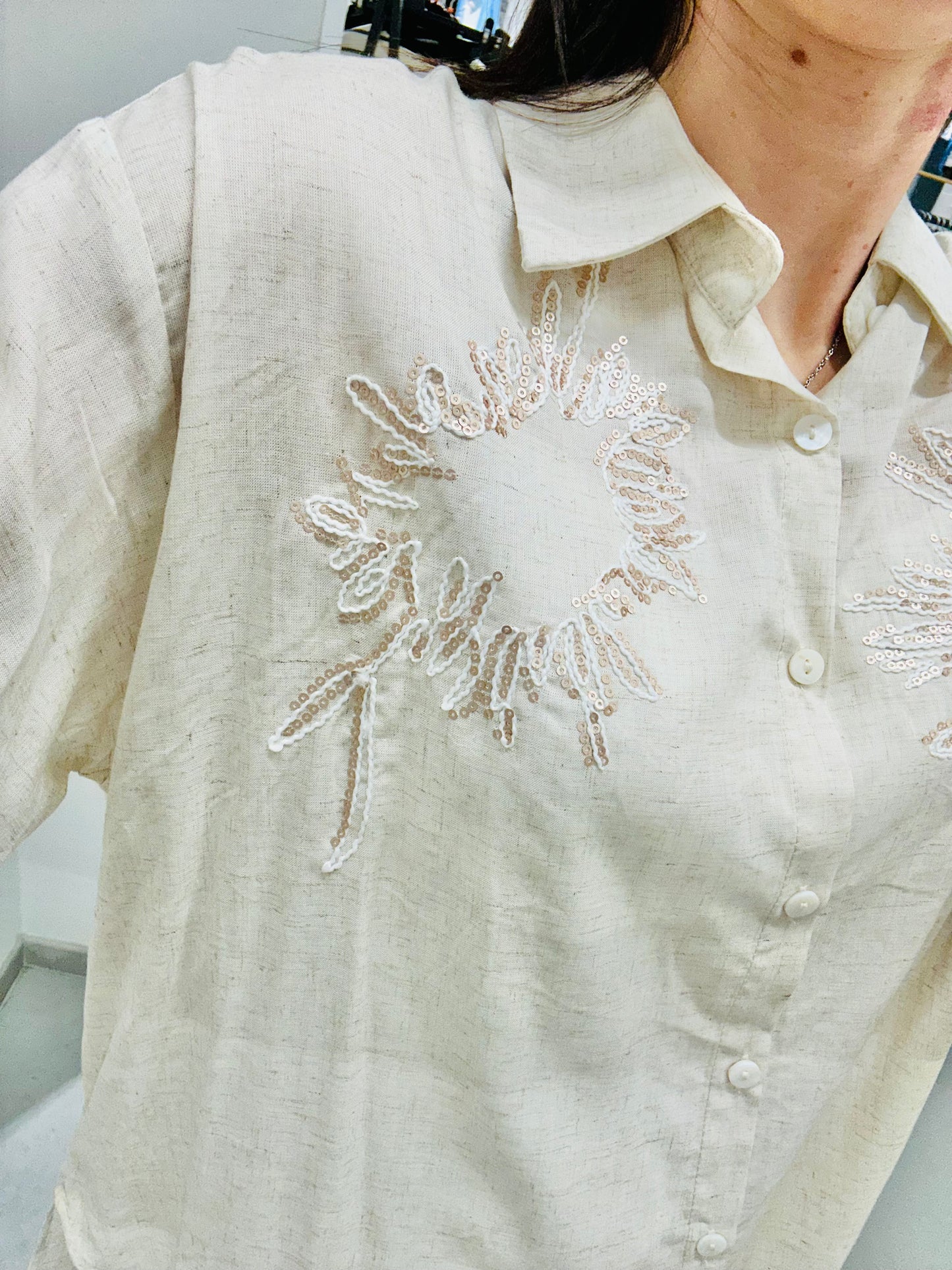 CAMICIA PAILLETTES “Civico1”
