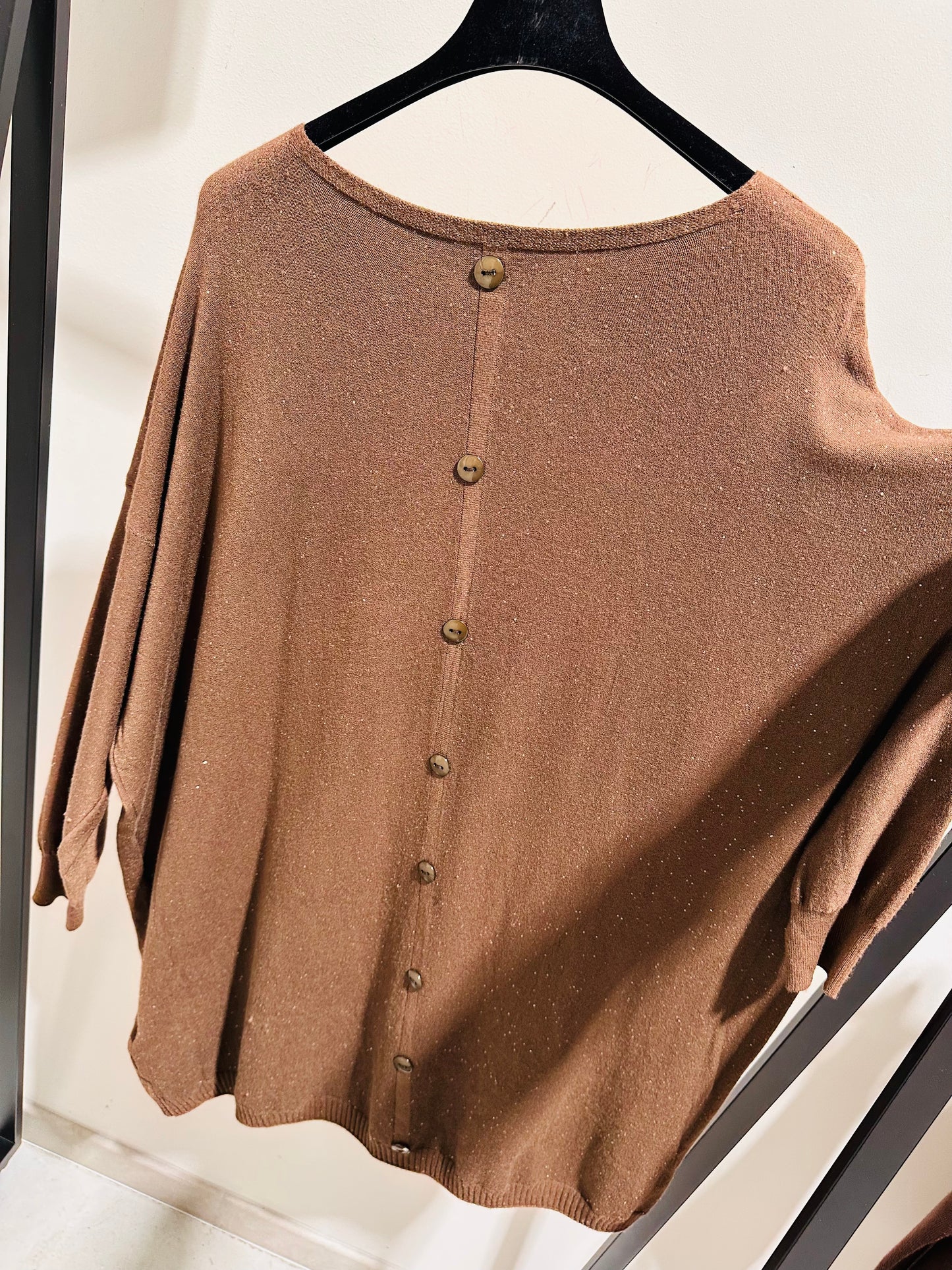 MAXI MAGLIA VISCOSA PAILLETTES CURVY