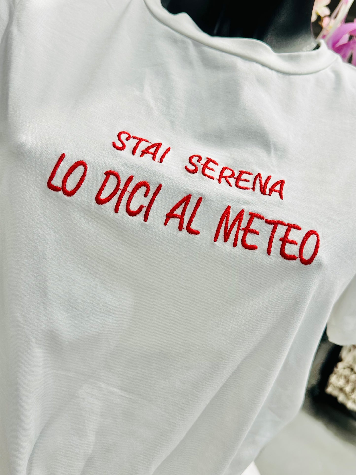 T-SHIRT SCRITTA