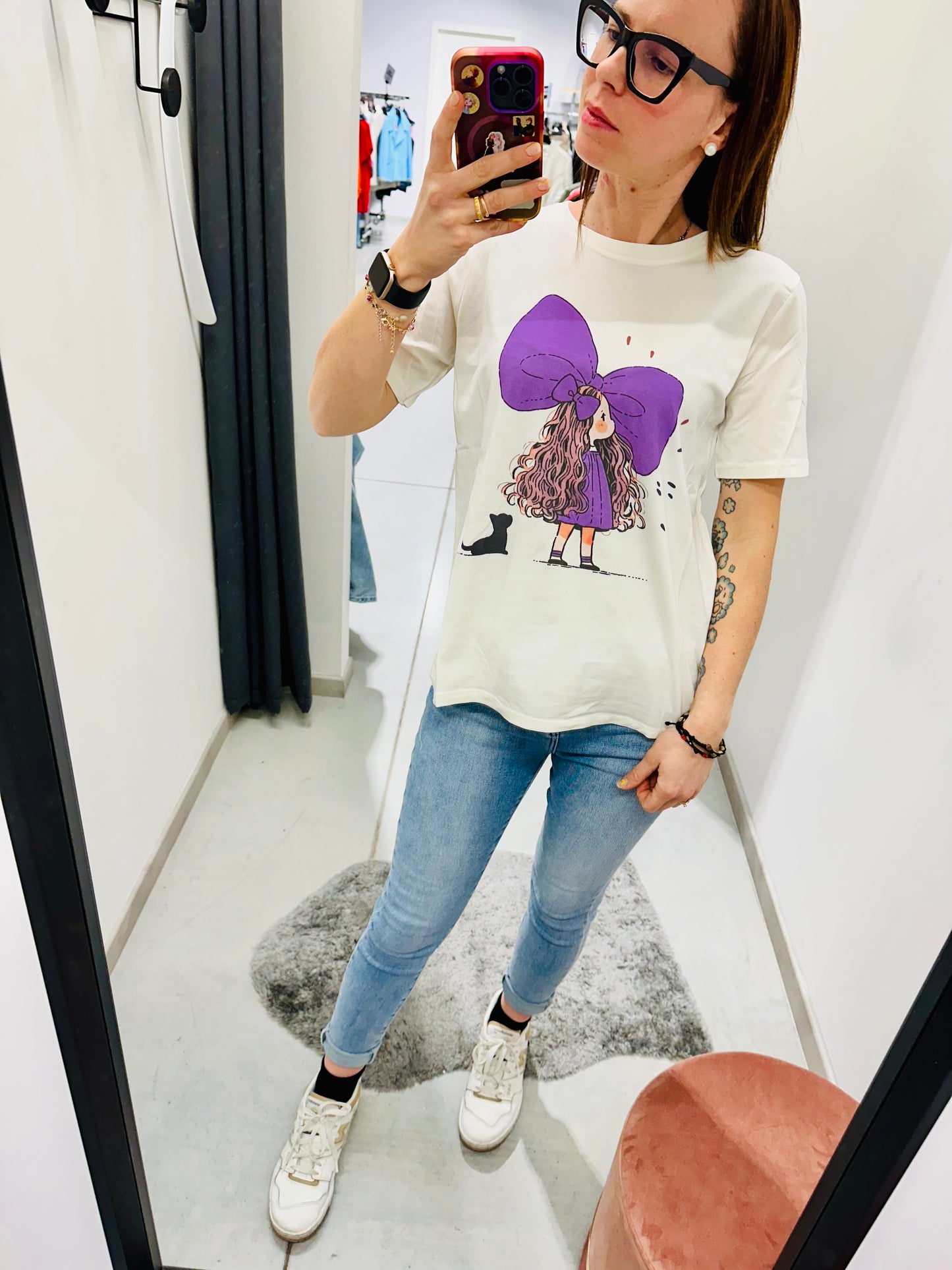 T-SHIRT BIMBA FIOCCO “Civico1”