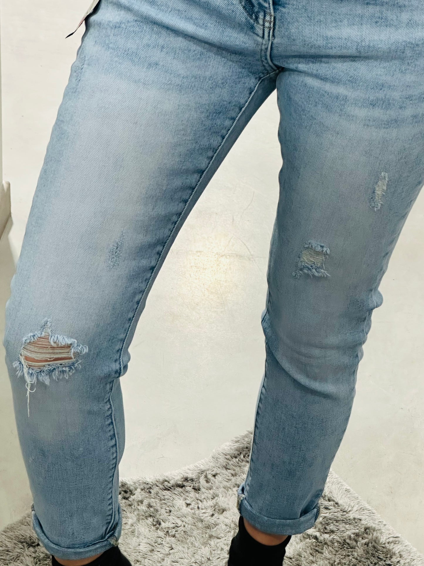 JEANS ROTTURE MISSGOOD CURVY