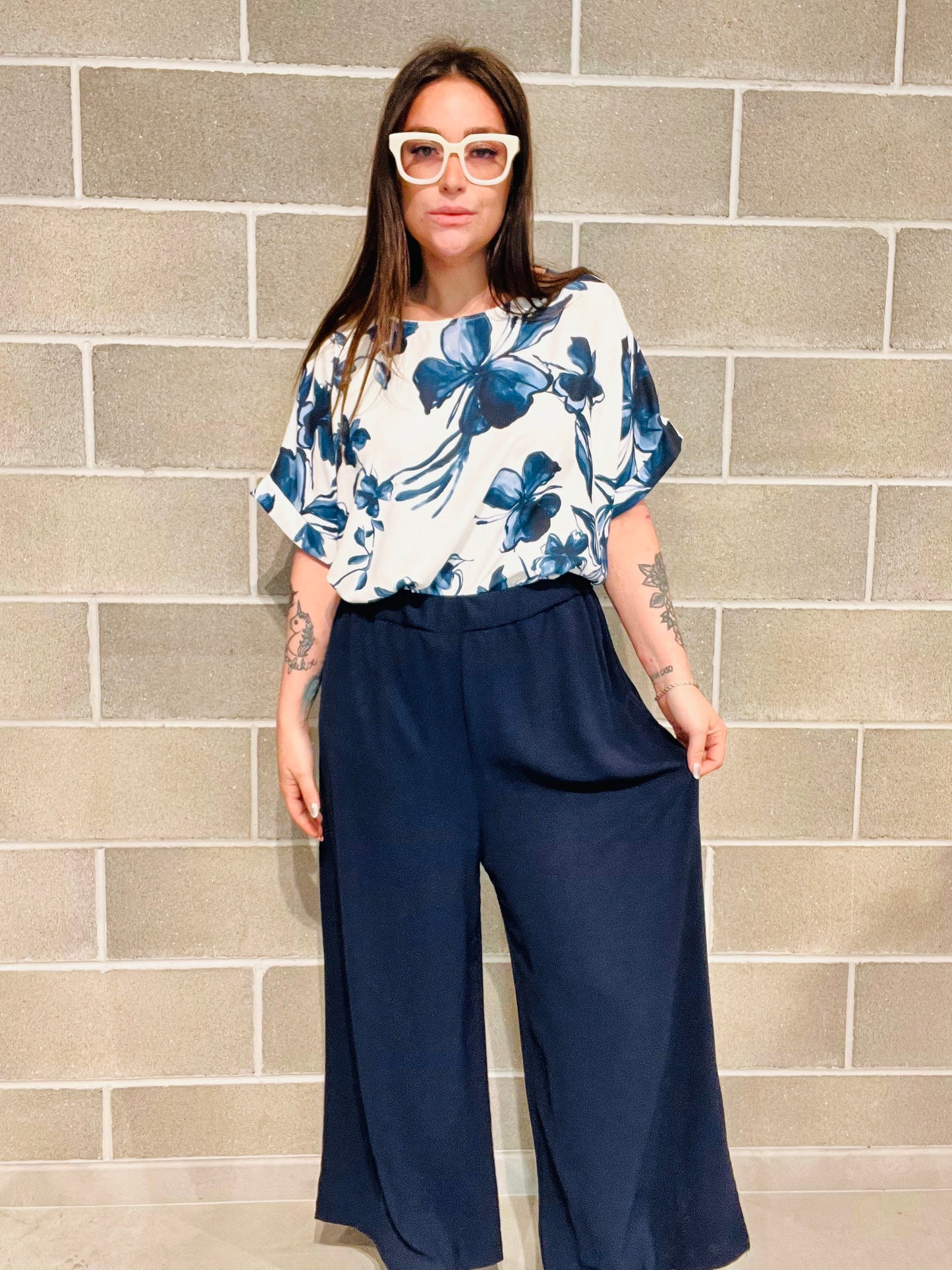 COMPLETO FLOREALE CURVY