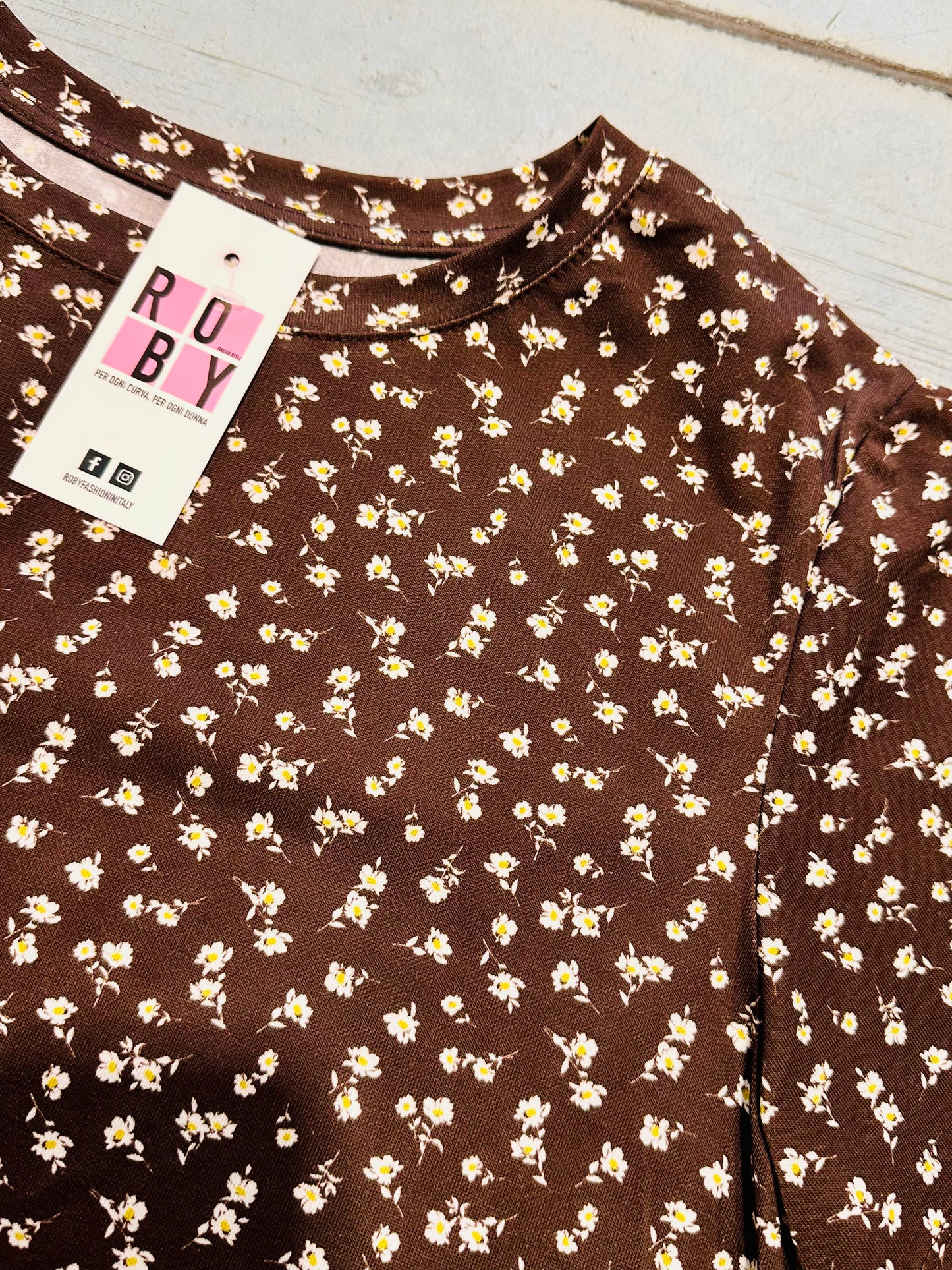 T-SHIRT FIORELLINI VIVI