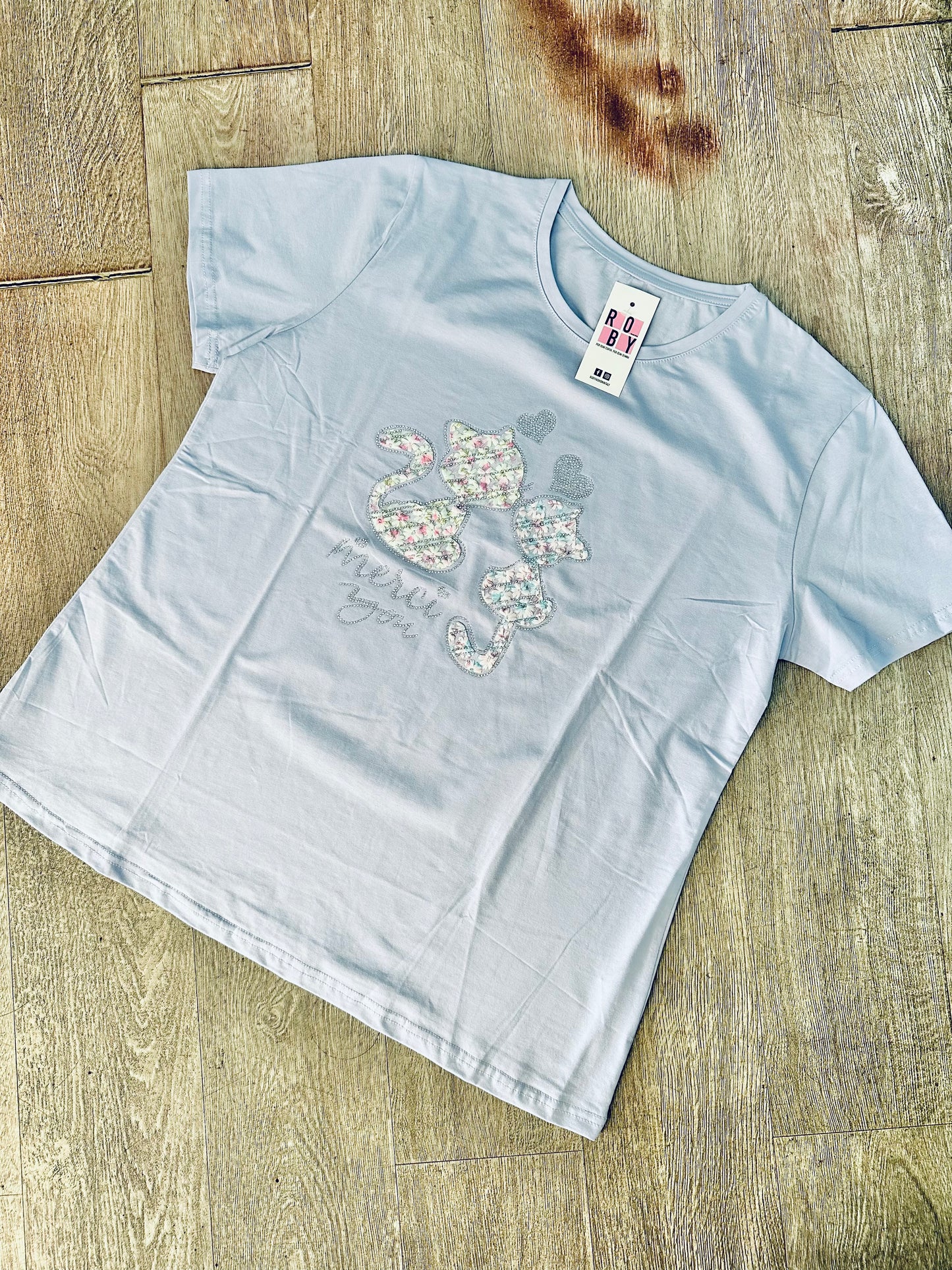 T-SHIRT MICI “Merci you” CURVY