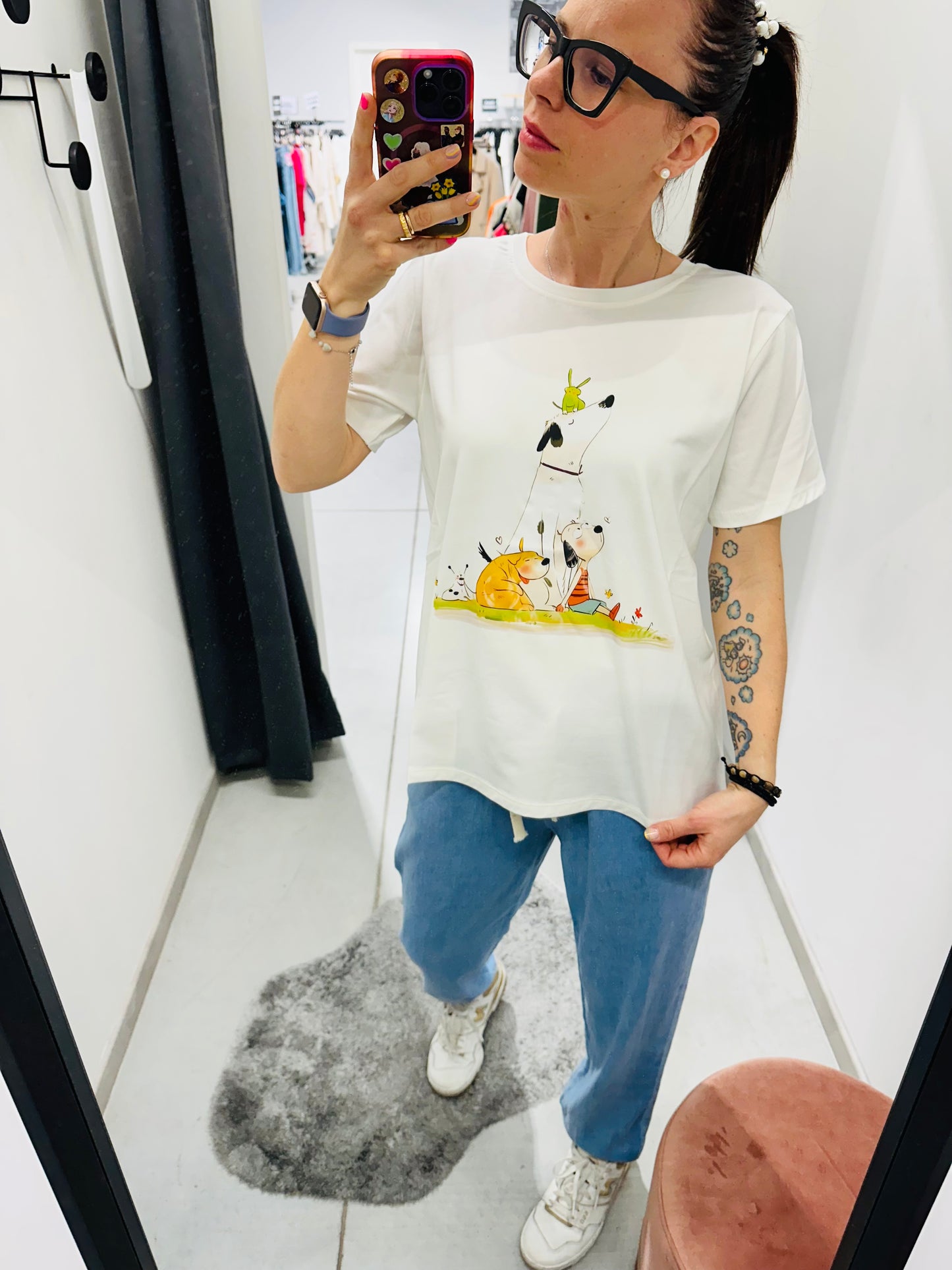 T-SHIRT ANIMALI “Civico1”