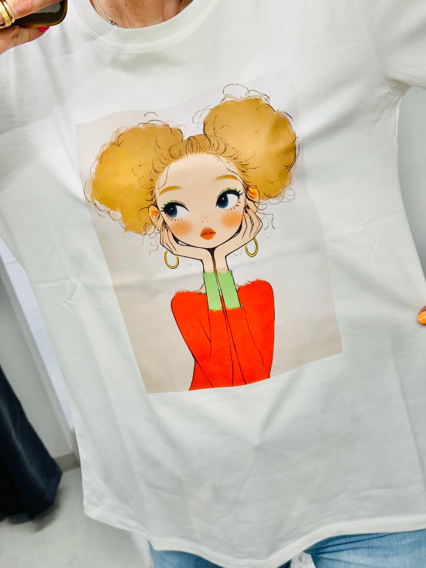 T-SHIRT RICCIOLA “Civico1”