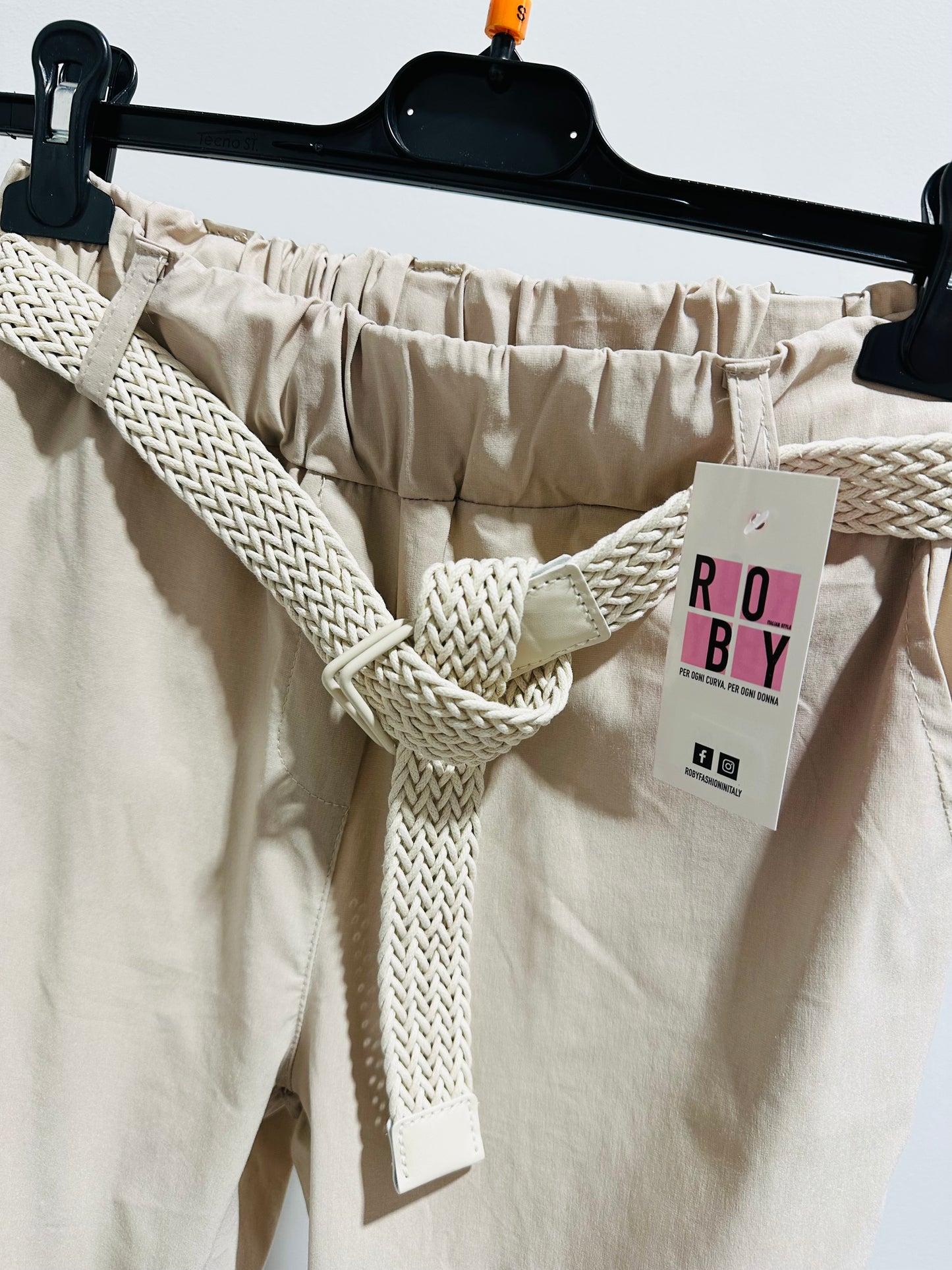 PANTALONI VISCOSA ELASTICIZZATA